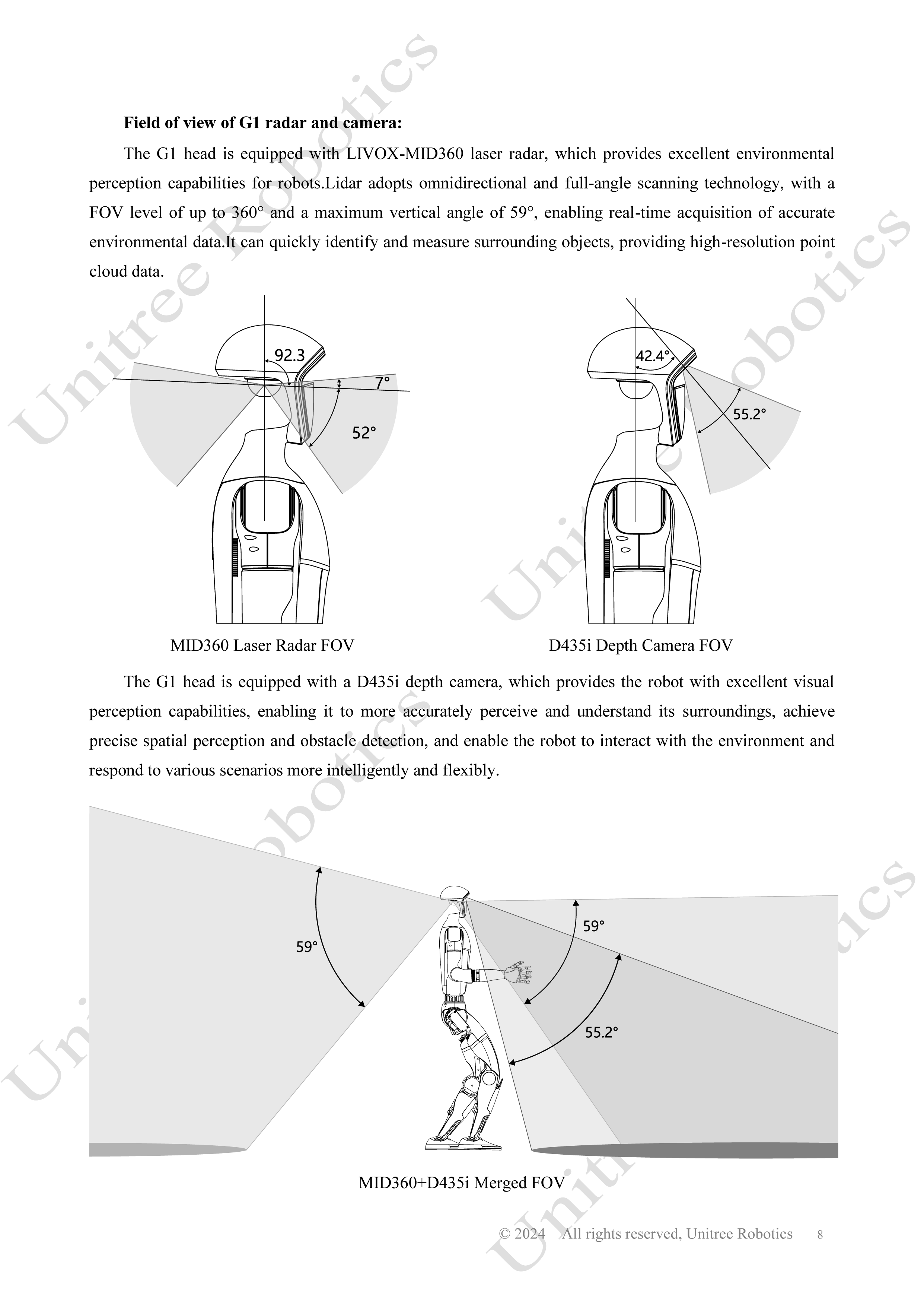 Unitree G1 Official User Manual page 9