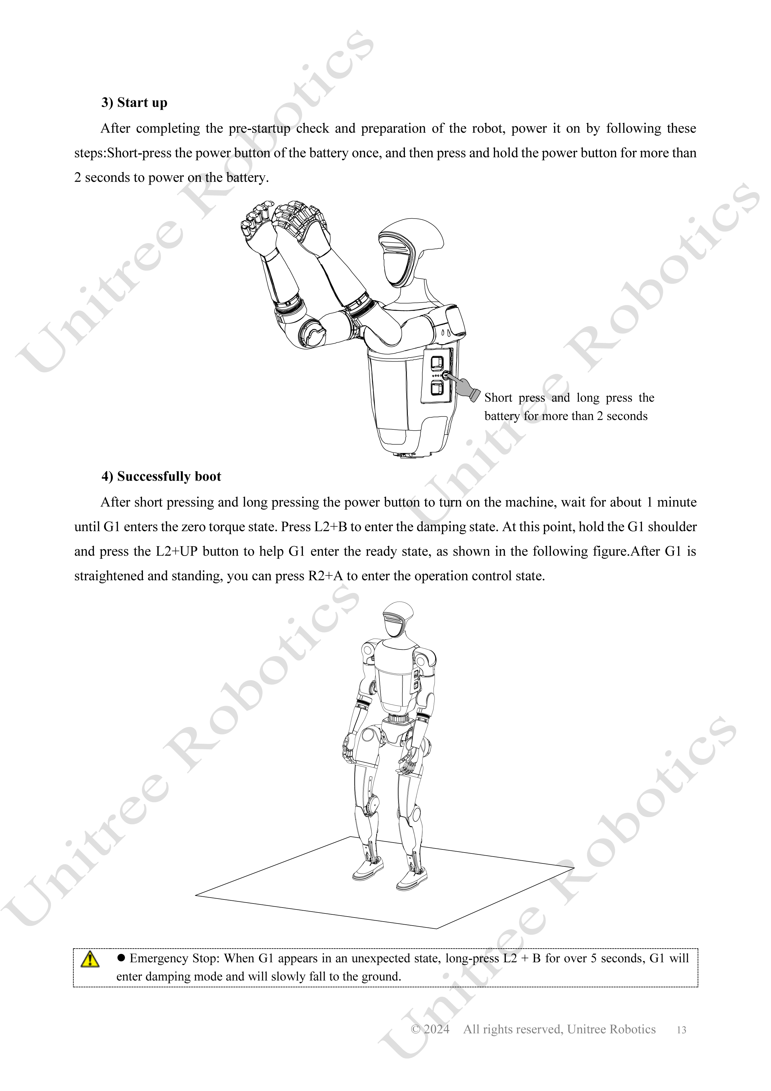 Unitree G1 Official User Manual page 14