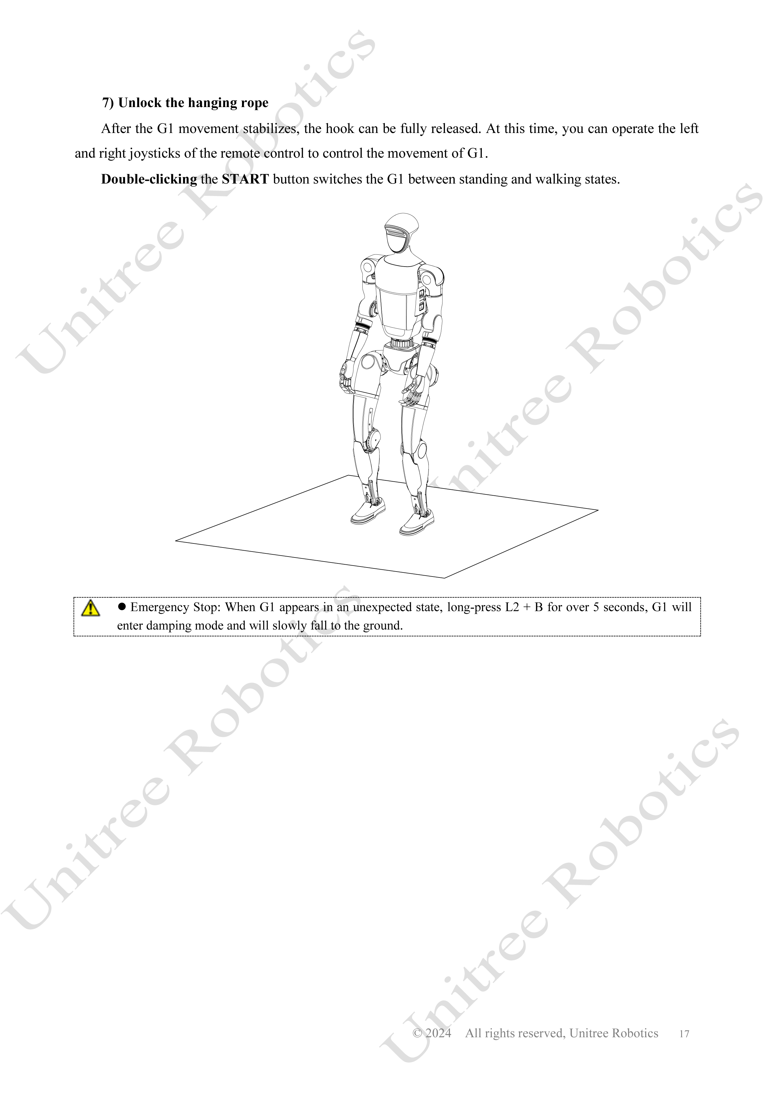 Unitree G1 Official User Manual page 18