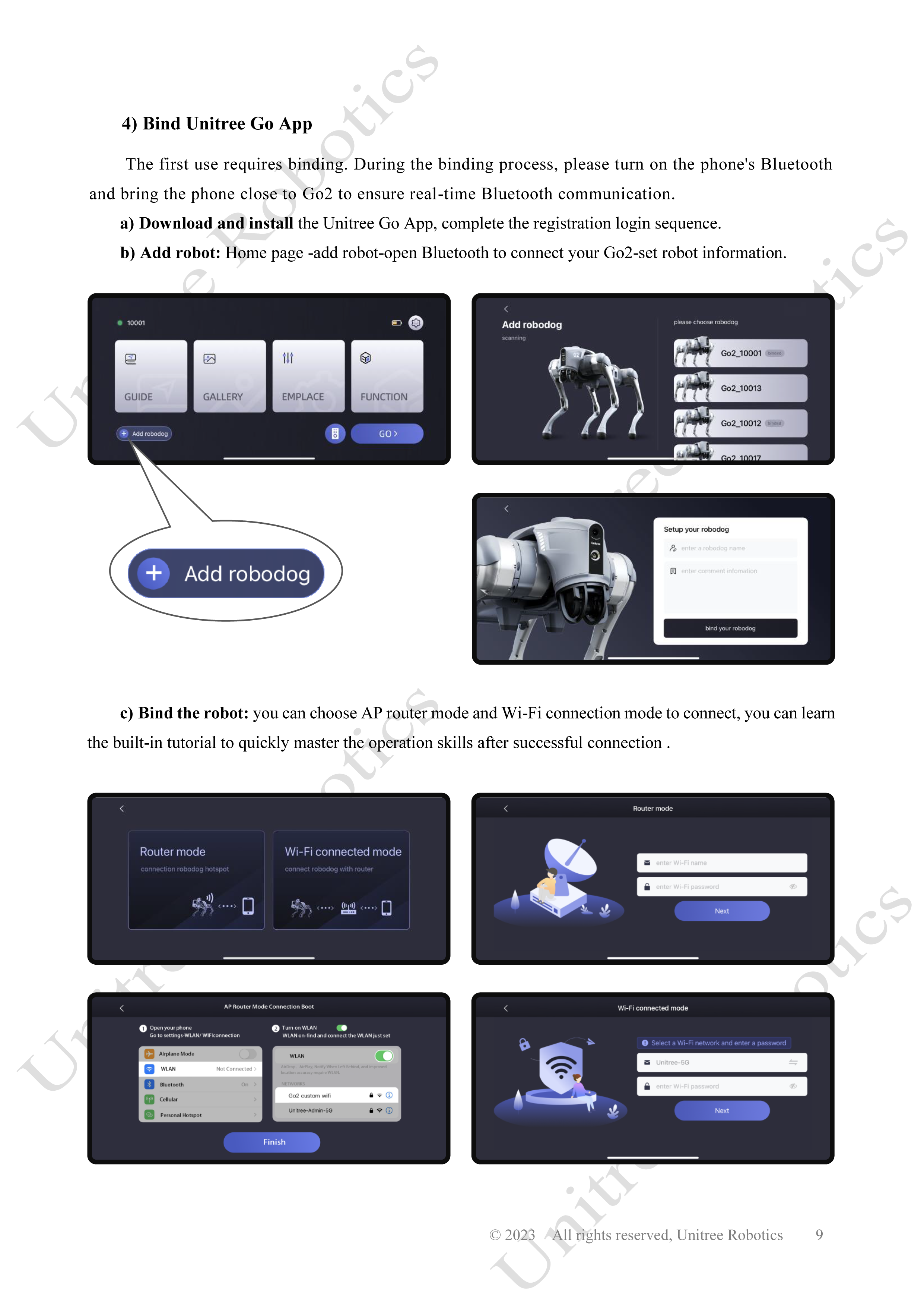Unitree Go2 Official User Manual page 9
