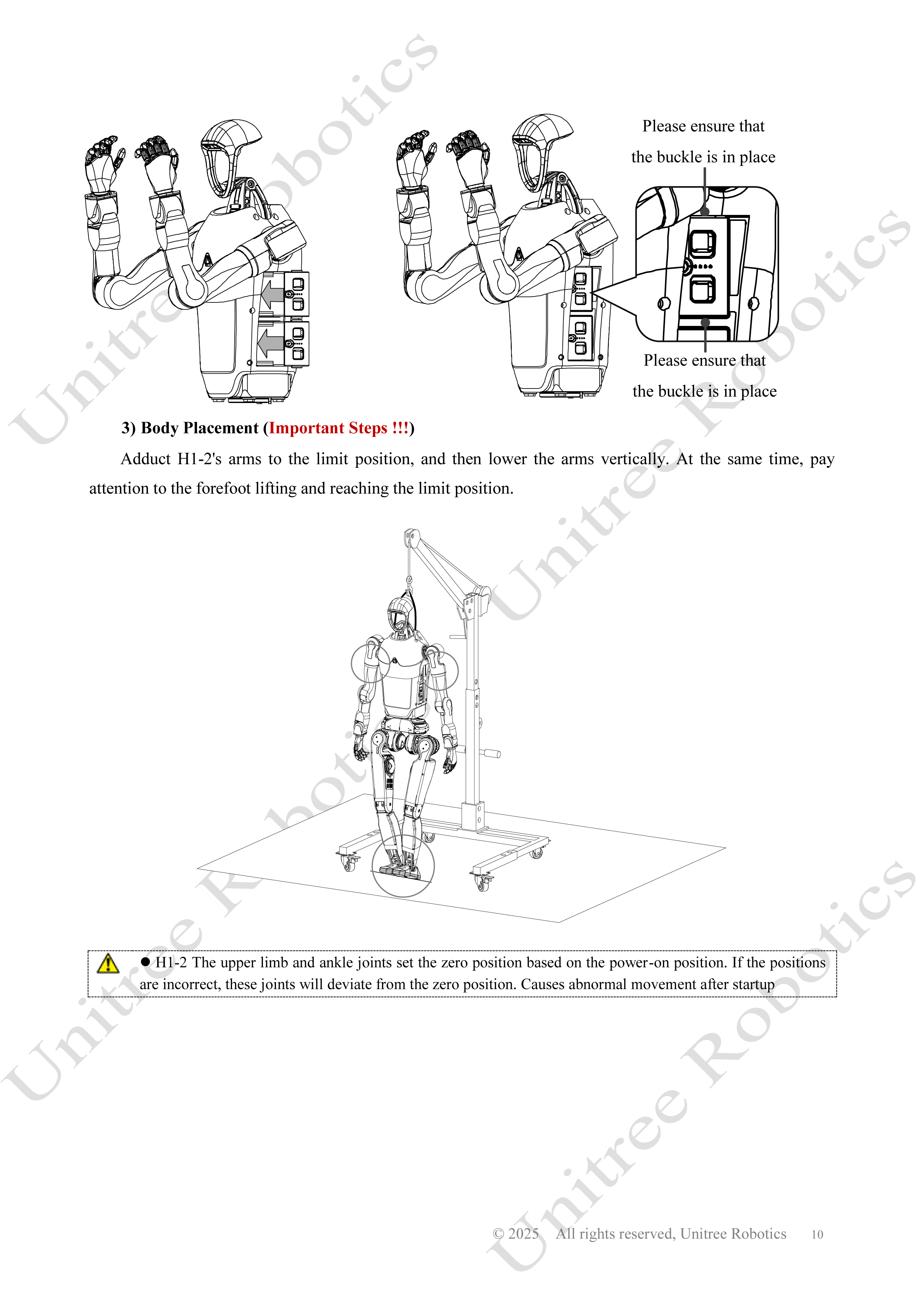 Unitree H1-2 Official User Manual page 11