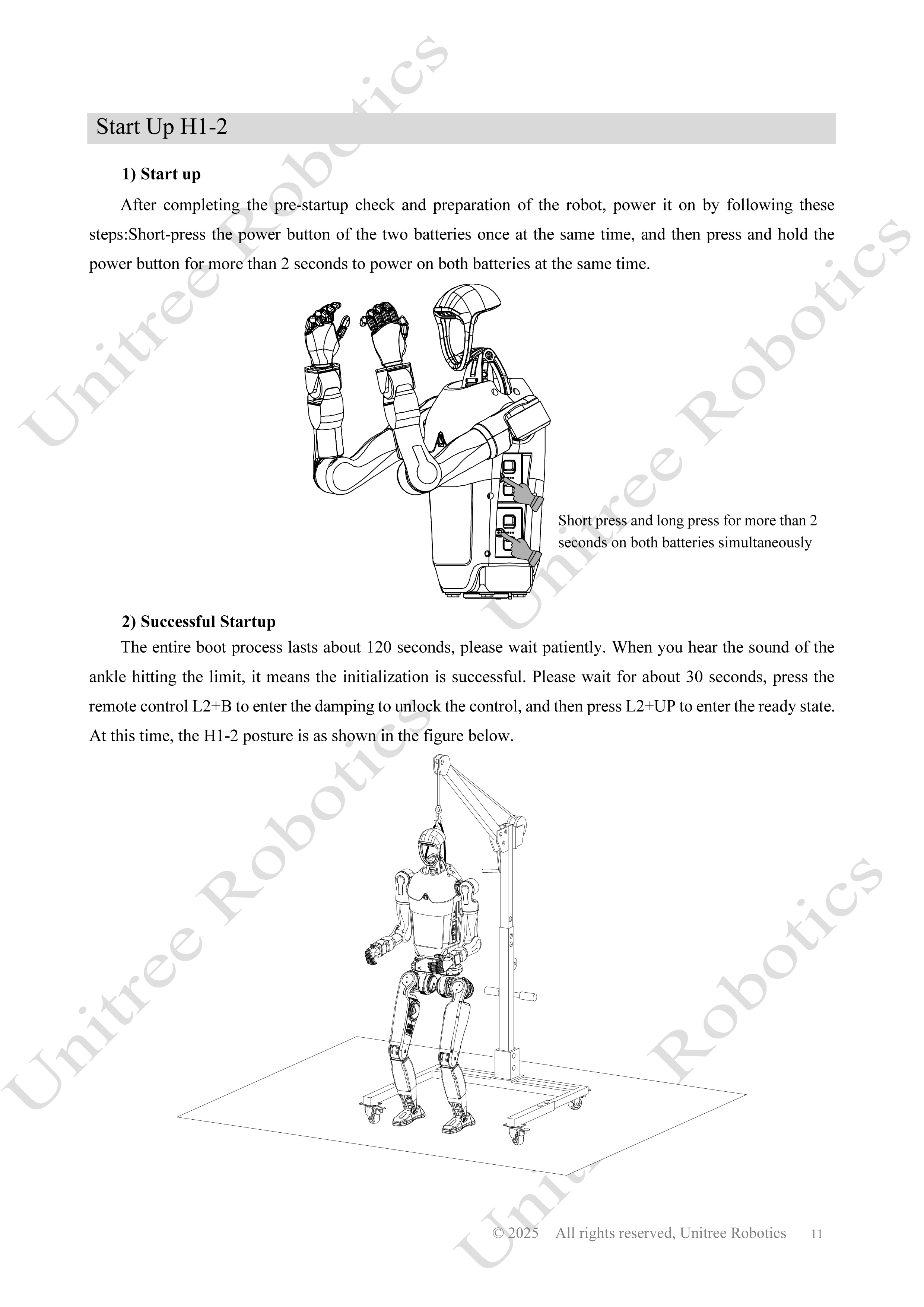 Unitree H1-2 Official User Manual page 12