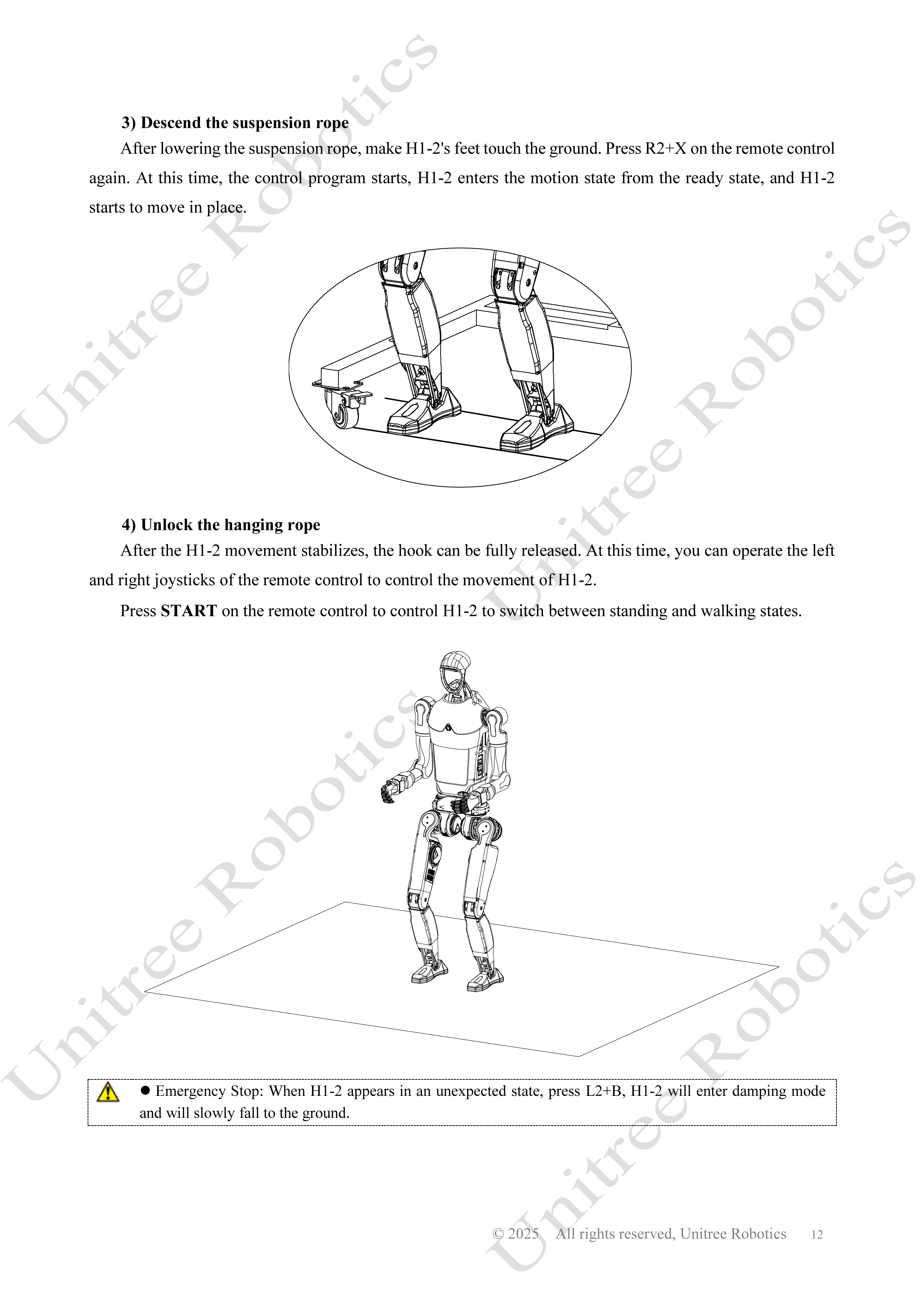 Unitree H1-2 Official User Manual page 13