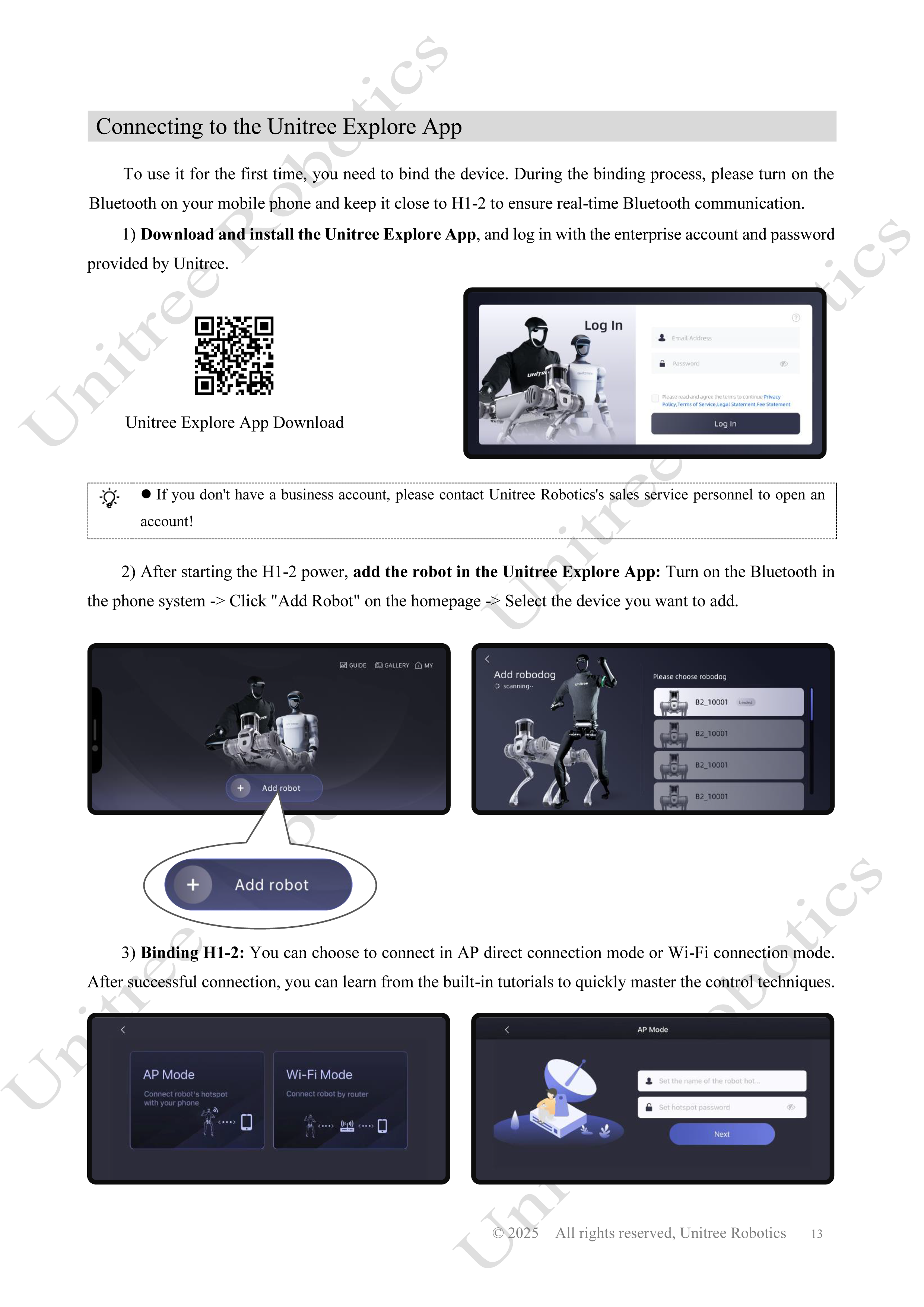Unitree H1-2 Official User Manual page 14