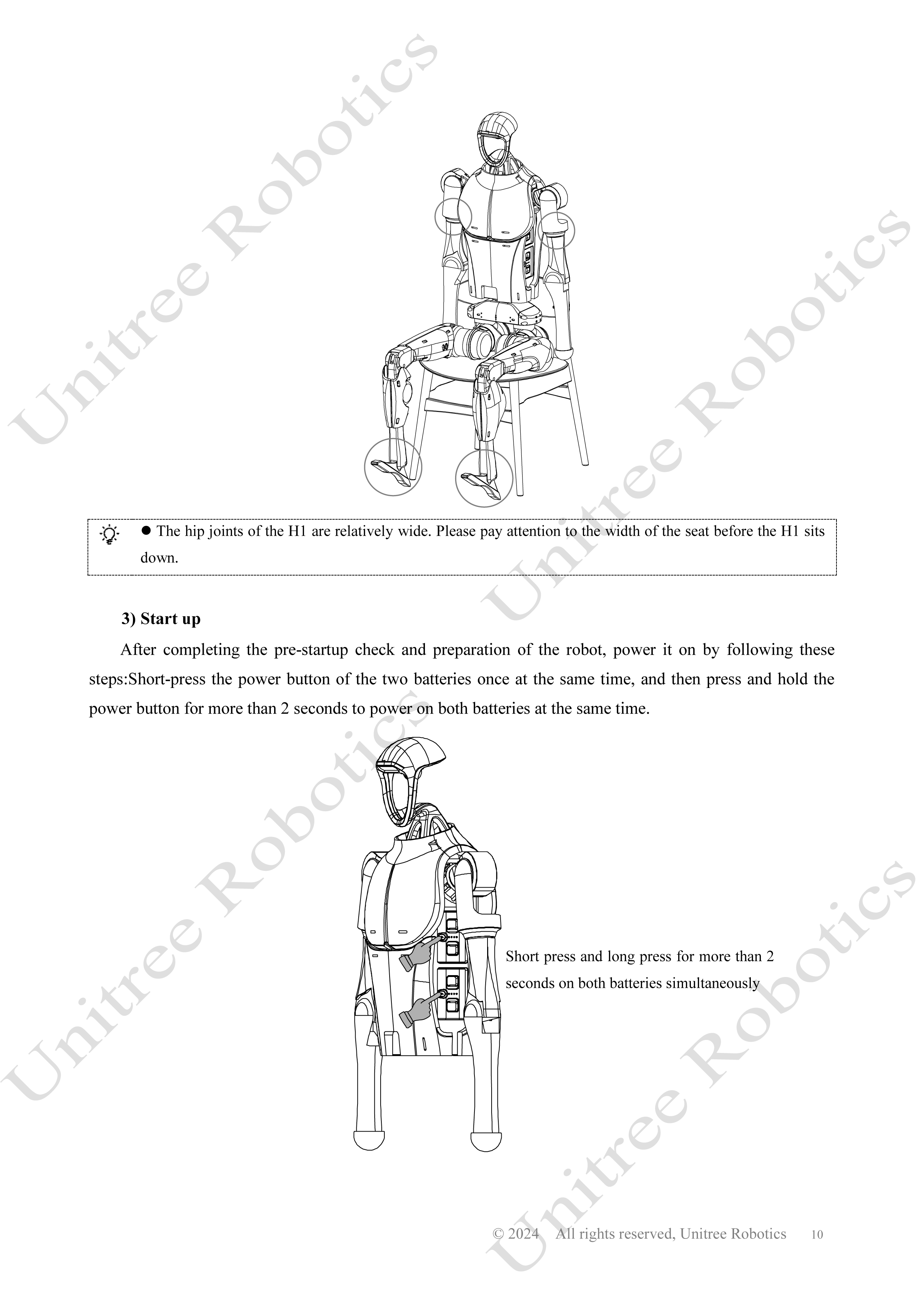 Unitree H1 Official User Manual page 11