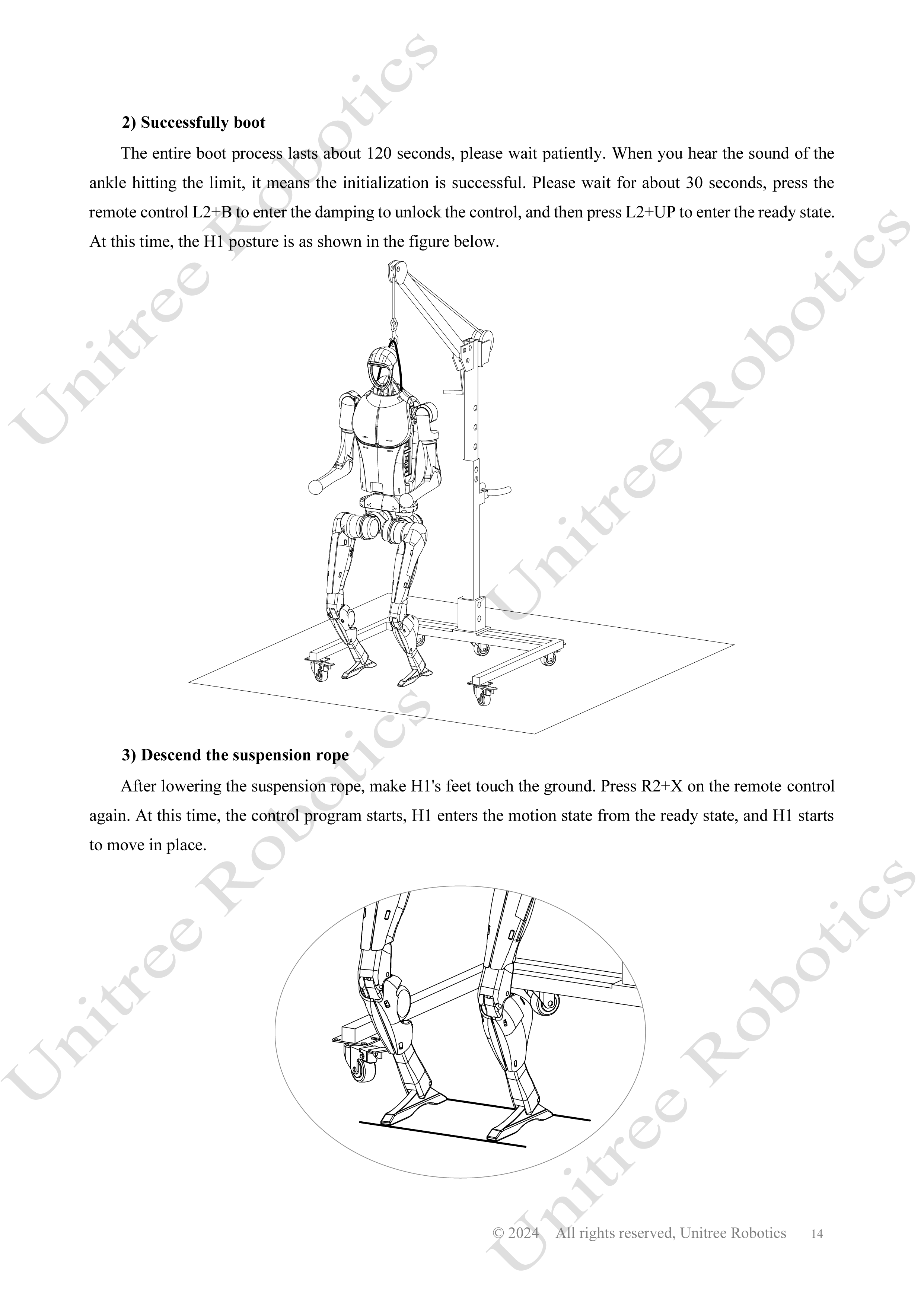 Unitree H1 Official User Manual page 15