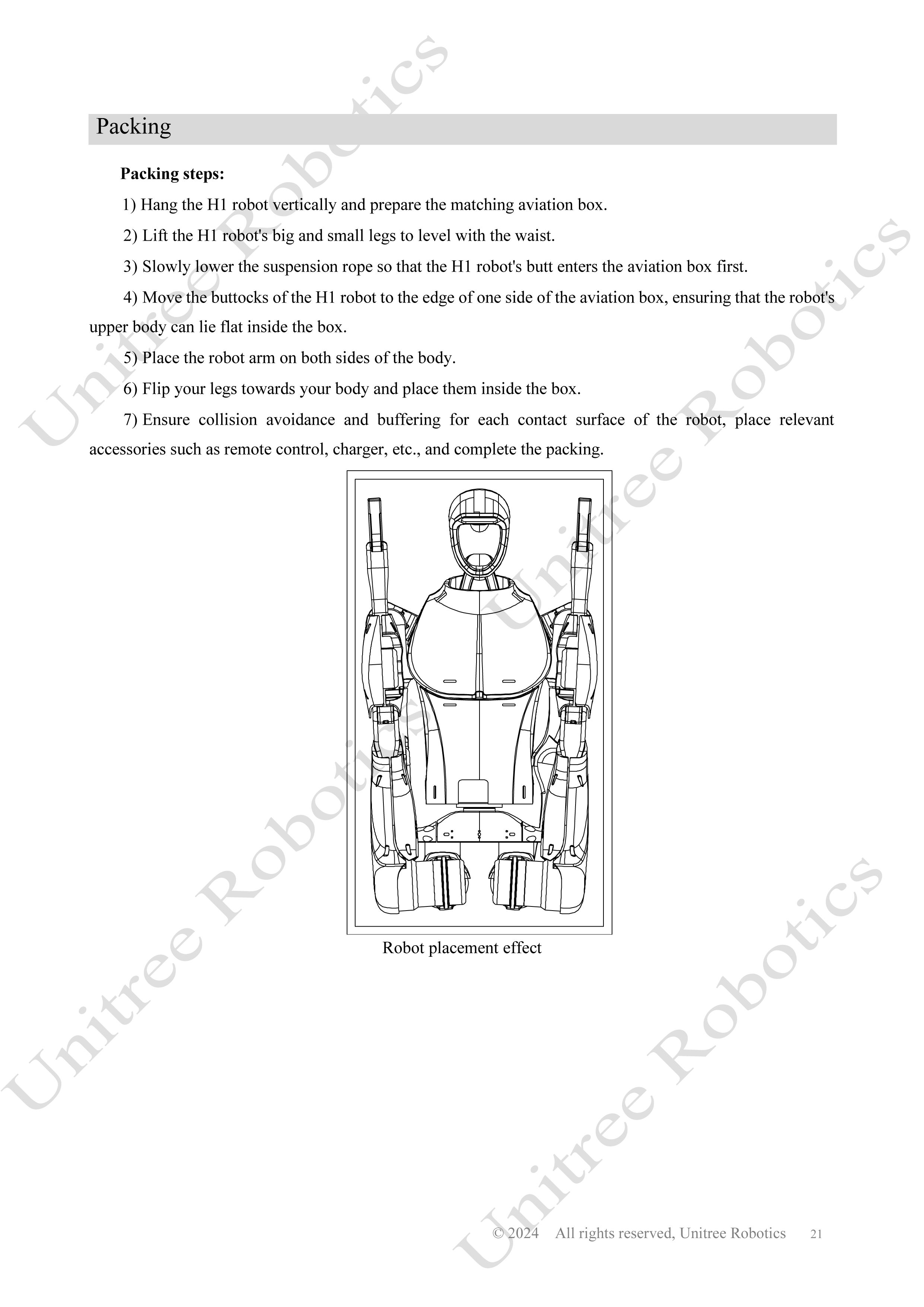 Unitree H1 Official User Manual page 22