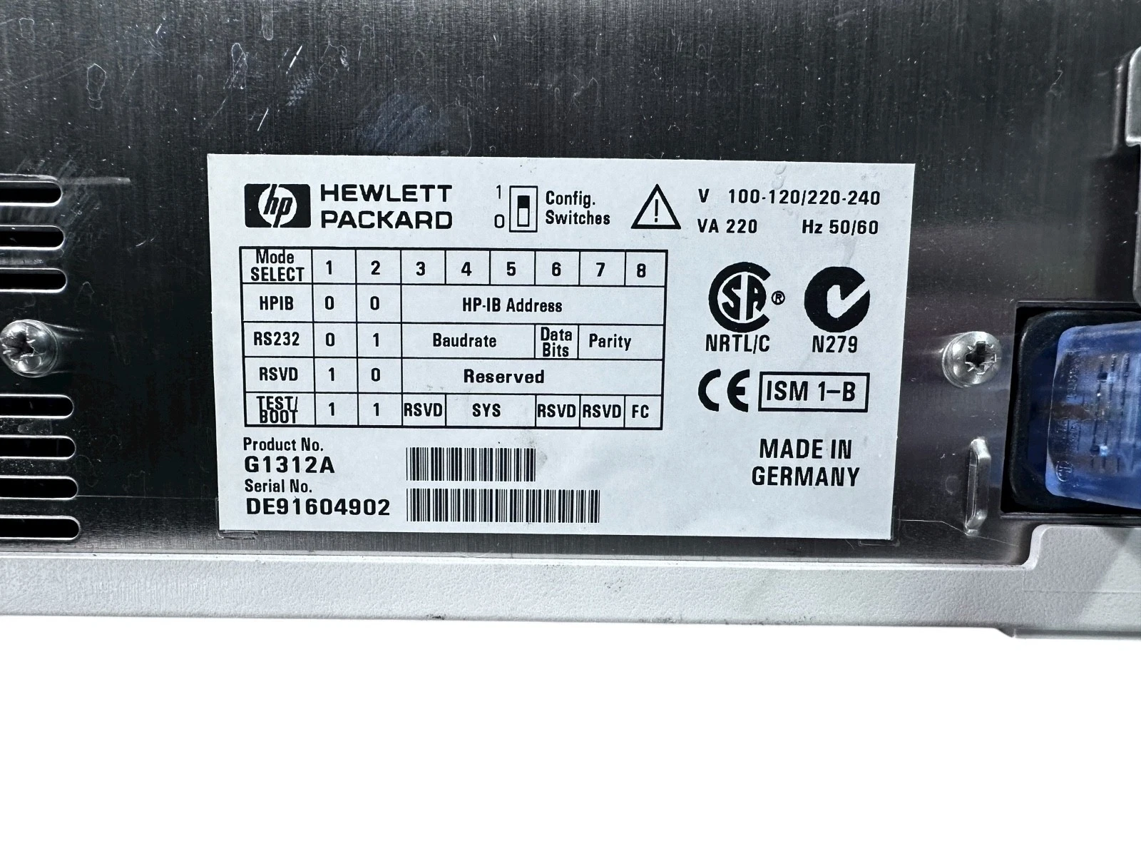 Hewlett Packard HP 1100 Series G1312A Binary Pump – Tested — photo 11 of 15