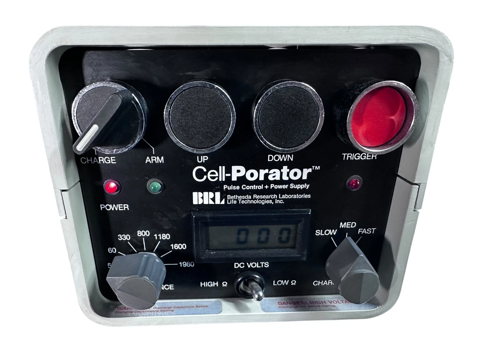 BRL Cell-Porator Series 1600 Pulse Control + Power Supply – Tested, Working – Up — photo 3 of 9