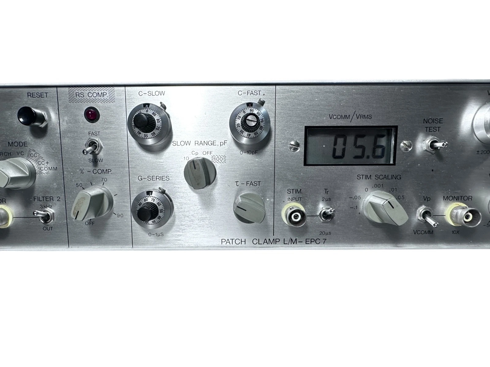 List-Medical Electronic L/M EPC-7 Patch Clamp Amplifier – Tested, Working — photo 7 of 10