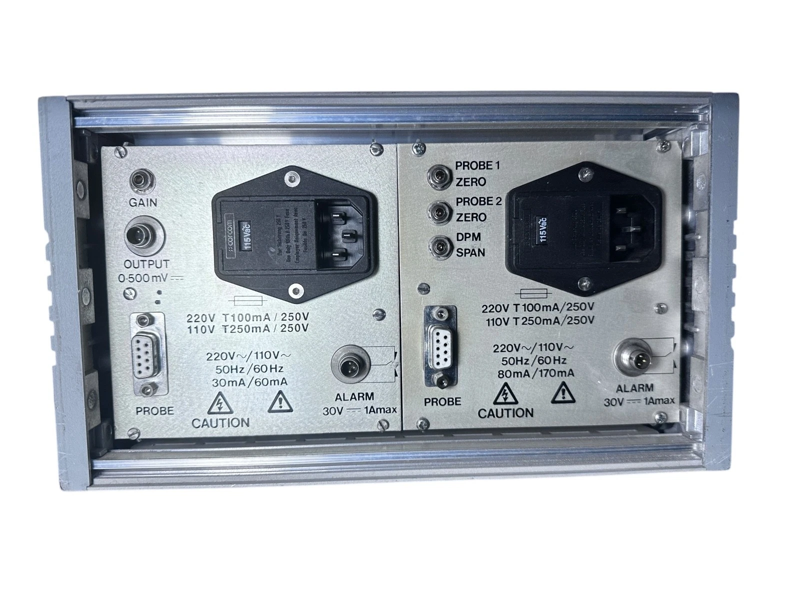 Magnex Scientific E5011 & E5031 Liquid Helium / Nitrogen Level Monitor System — photo 6 of 11