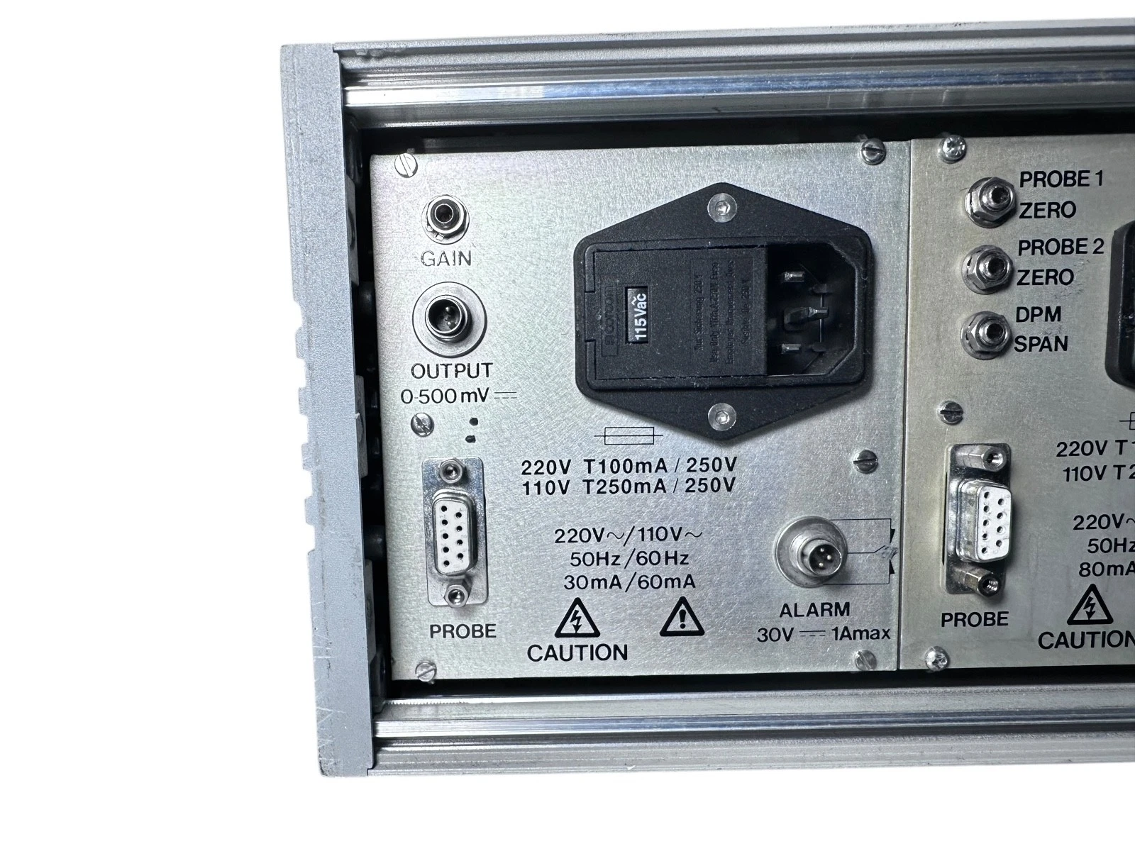 Magnex Scientific E5011 & E5031 Liquid Helium / Nitrogen Level Monitor System — photo 10 of 11