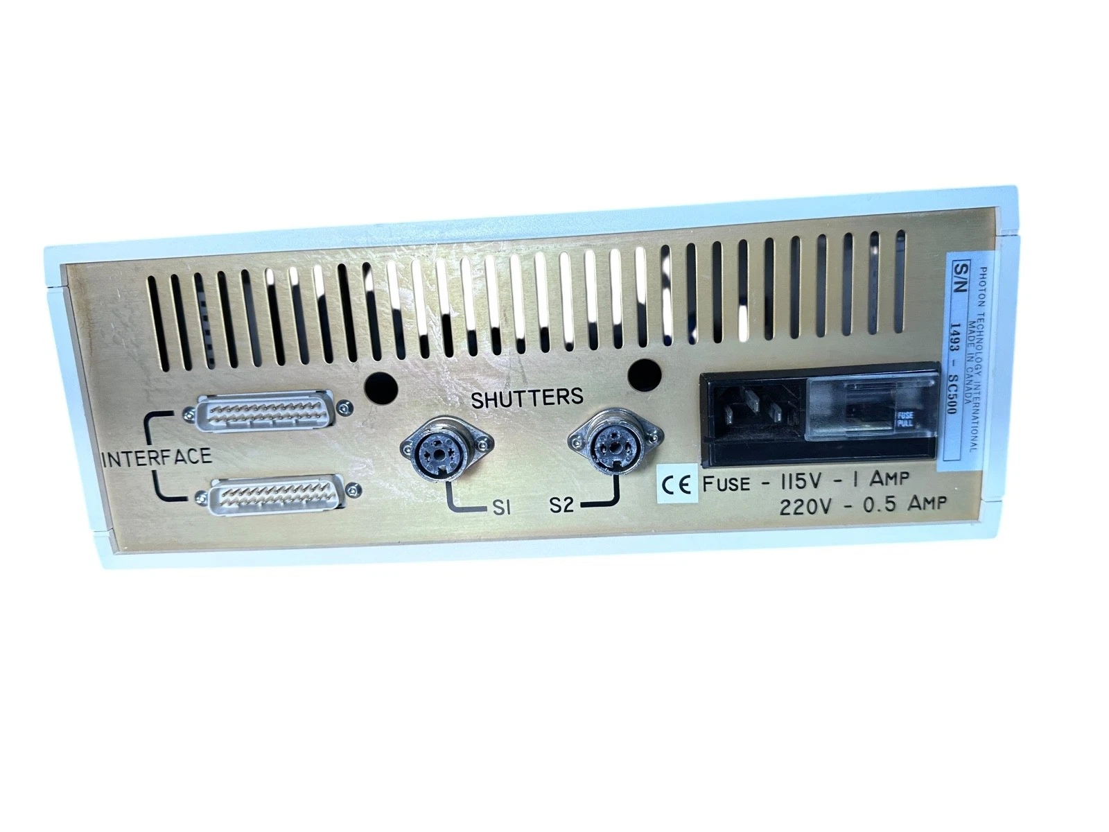 Photon Technology International (PTI) SC-500 Dual Shutter Controller — photo 5 of 8