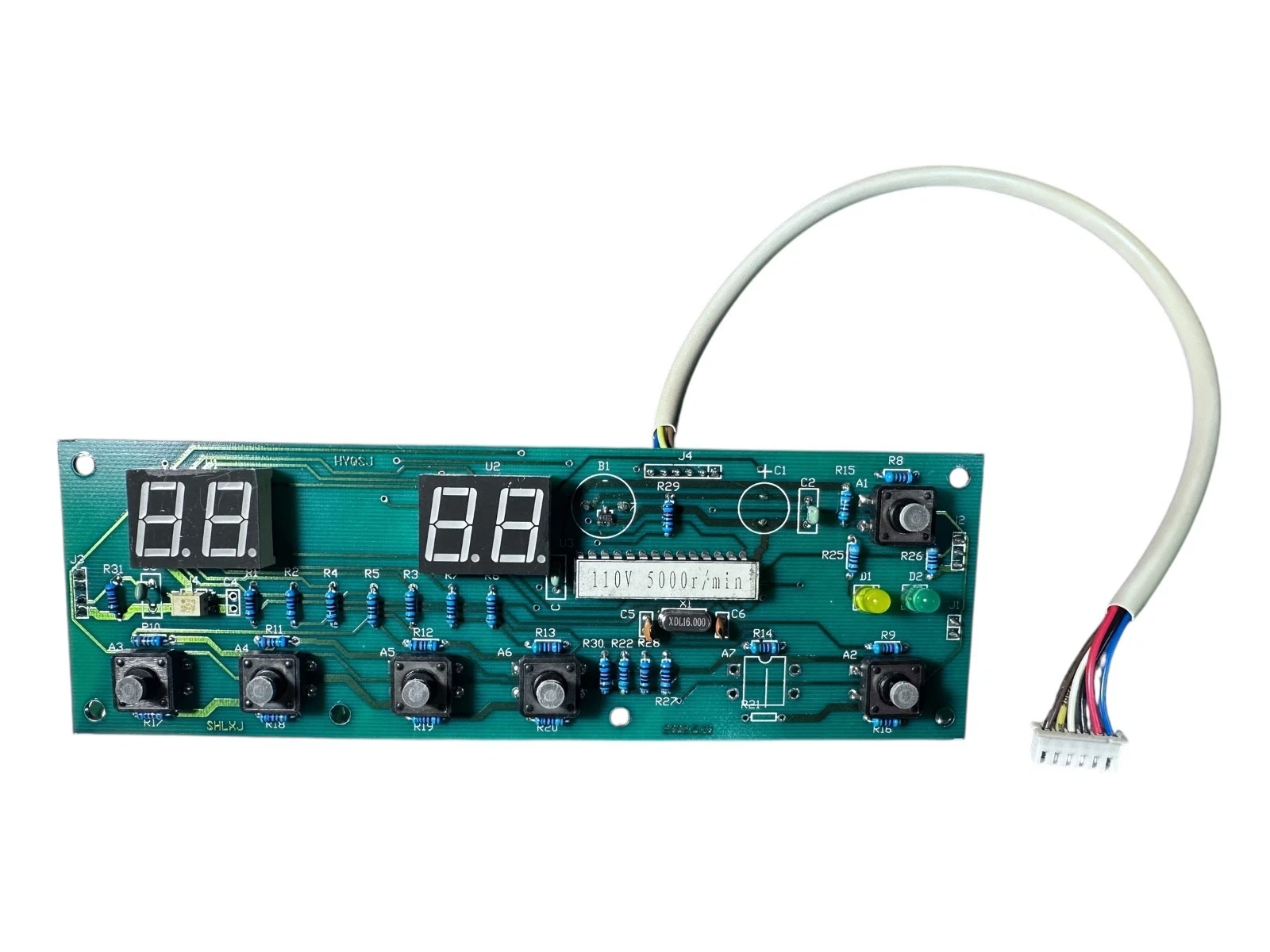 LW Scientific Straight 8-5K Front Control Panel Board – OEM Keypad + LED Display
