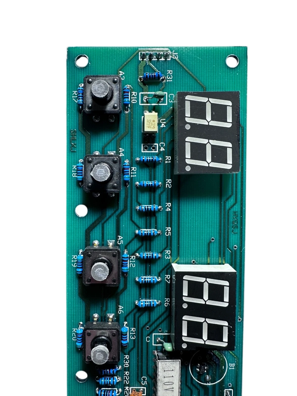 LW Scientific Straight 8-5K Front Control Panel Board – OEM Keypad + LED Display — photo 2 of 9