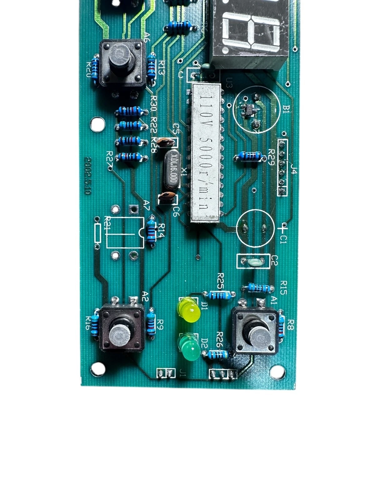 LW Scientific Straight 8-5K Front Control Panel Board – OEM Keypad + LED Display — photo 4 of 9