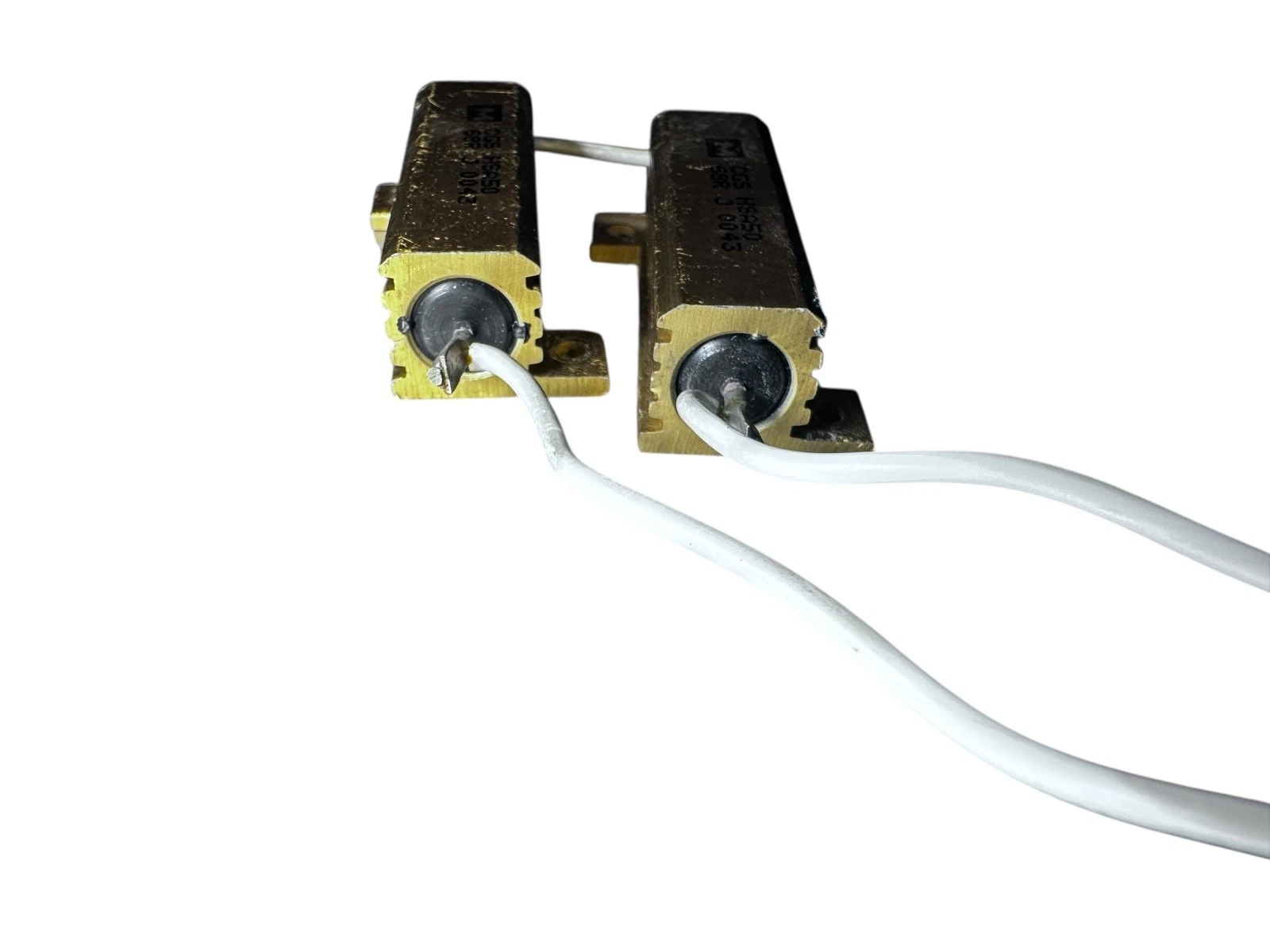 2× CGS HS850 68R 100W Gold Aluminum Power Resistors – Tested – Eppendorf 5415D — photo 3 of 5