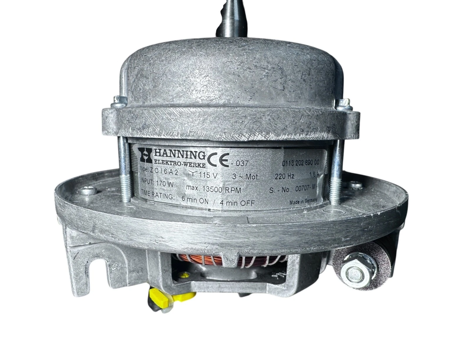 Eppendorf 5415D Centrifuge Motor Assembly Hanning ZC16A2 – Tested, OEM Part — photo 3 of 7