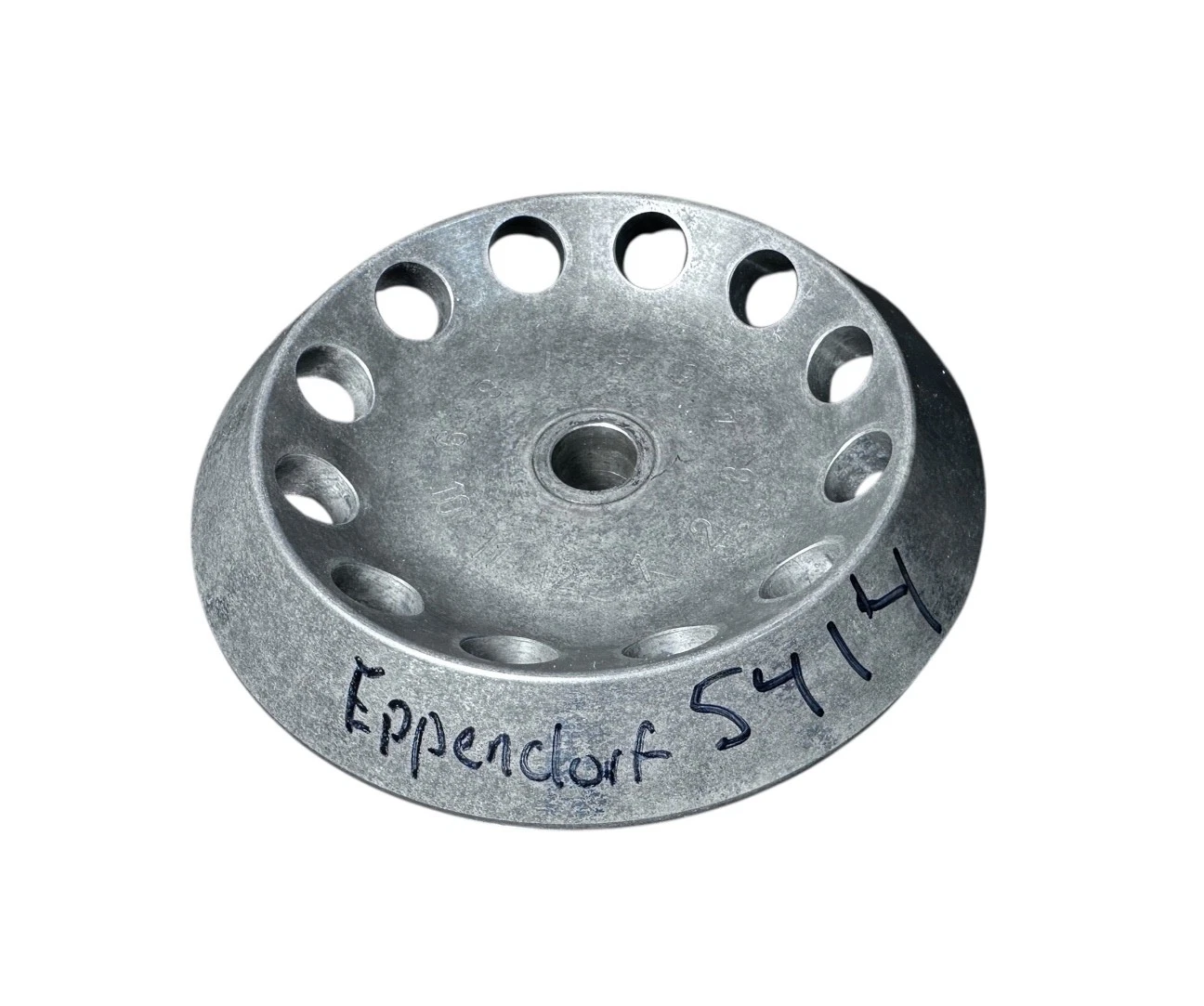Eppendorf 5414 / 5415D Aluminum Rotor 12-Place Fixed Angle Centrifuge Part