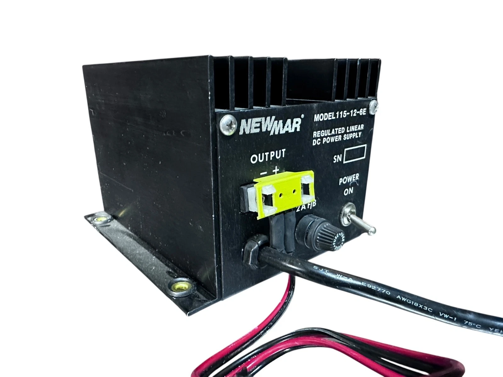 Newmar 115-12-6E Regulated Linear DC Power Supply Tested Working — photo 2 of 6