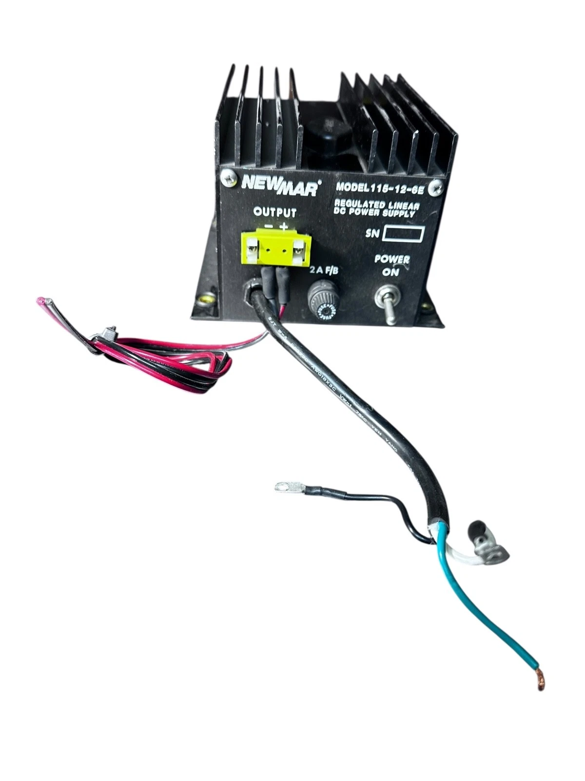 Newmar 115-12-6E Regulated Linear DC Power Supply Tested Working — photo 4 of 6