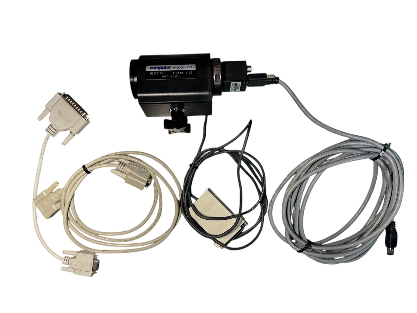 Computar H6Z0812M Zoom Lens + IEEE-1394 Digital Camera Module w/ Cables – Tested — photo 2 of 12