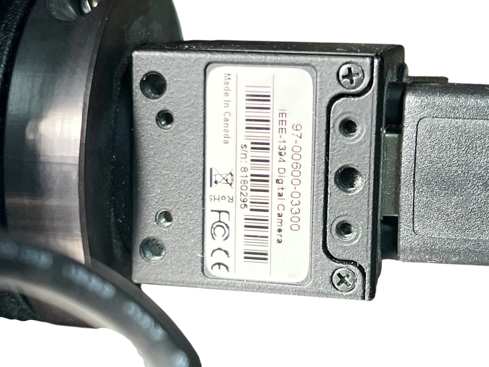 Computar H6Z0812M Zoom Lens + IEEE-1394 Digital Camera Module w/ Cables – Tested — photo 4 of 12