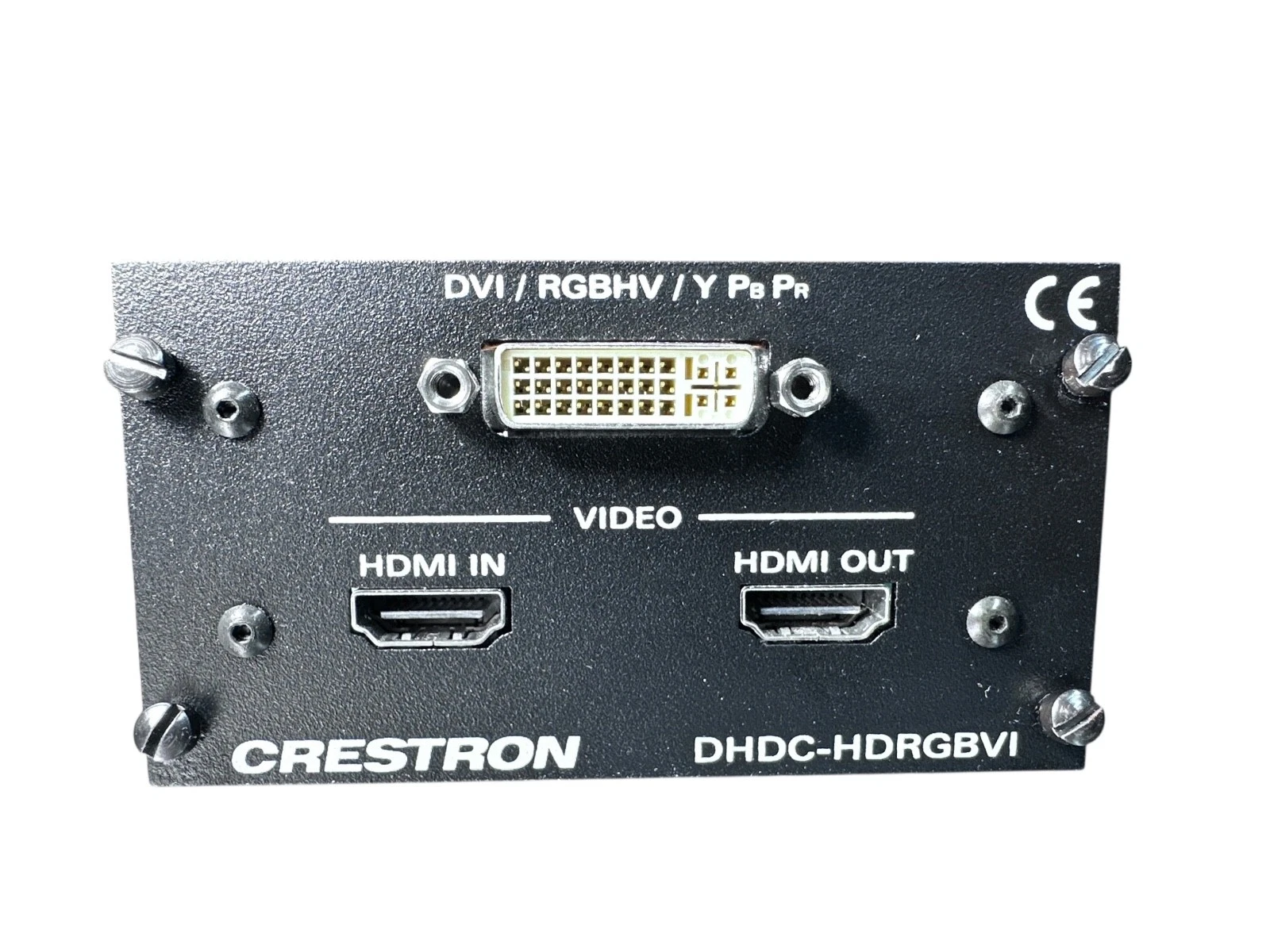 Crestron DHD-HDRGBVI DVI RGBHV YPbPr HDMI Input/Output Video Card Module