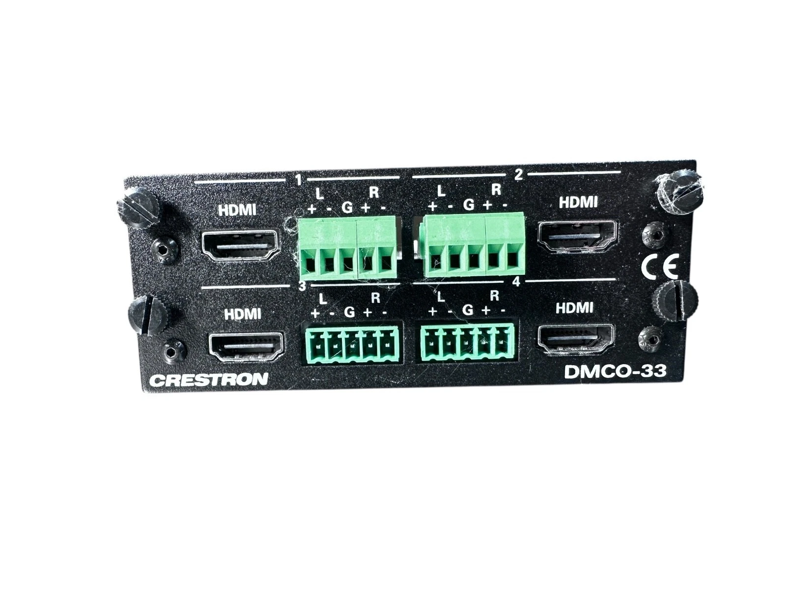 Crestron DMCO-33 4-Output HDMI Card w/ Balanced Audio Out for DM Systems