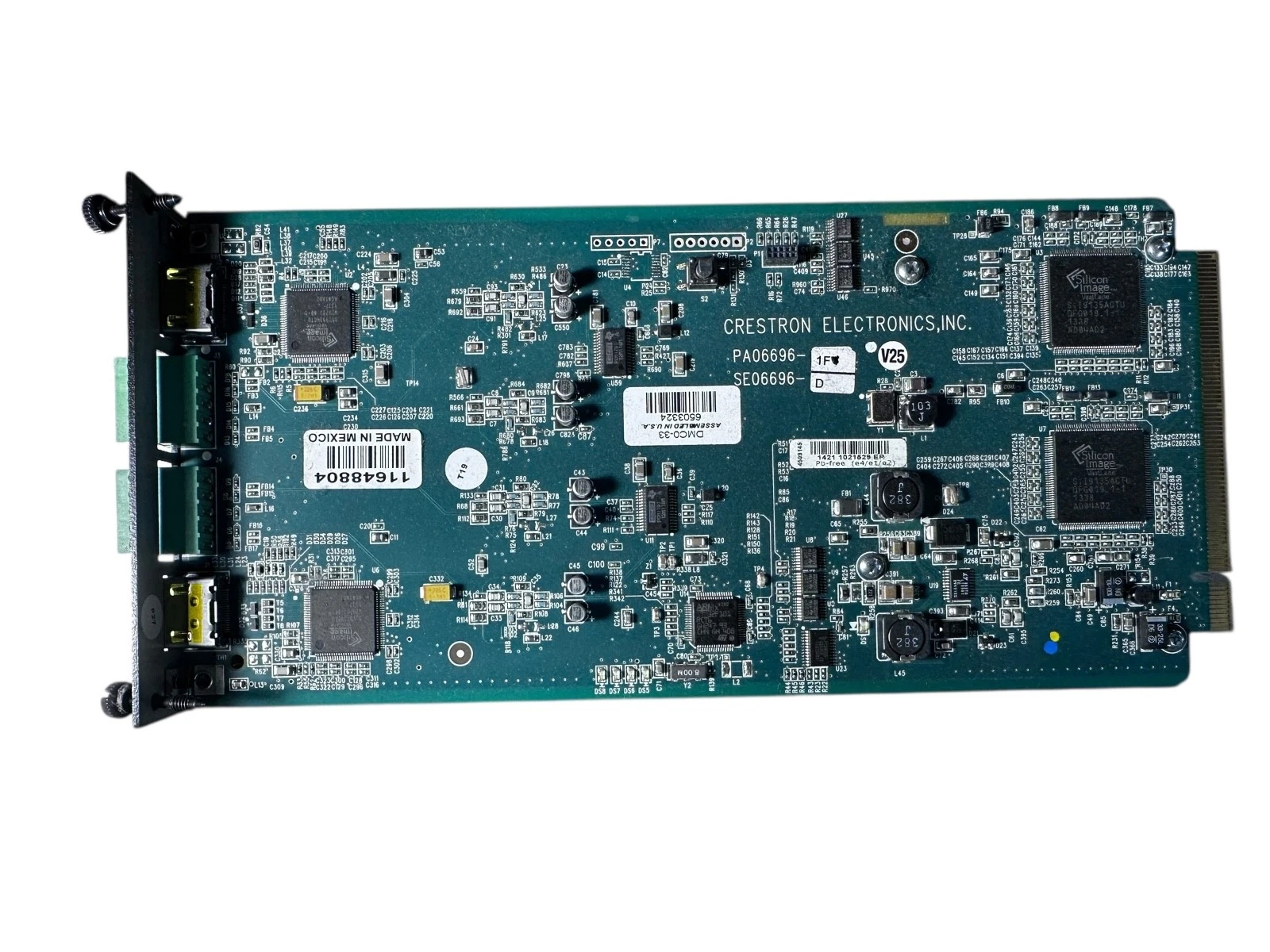 Crestron DMCO-33 4-Output HDMI Card w/ Balanced Audio Out for DM Systems — photo 3 of 4