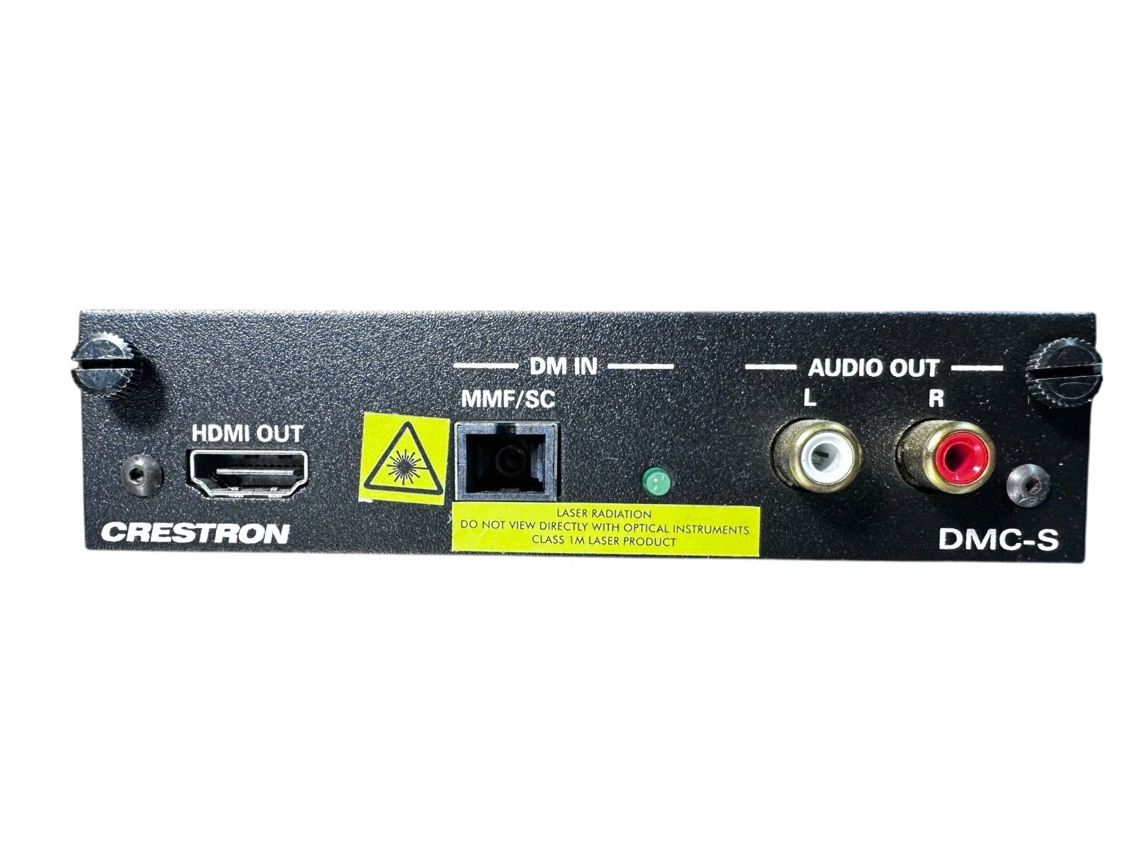 Crestron DMC-S Fiber Optic DM Input Card MMF/SC HDMI Out + Audio Output