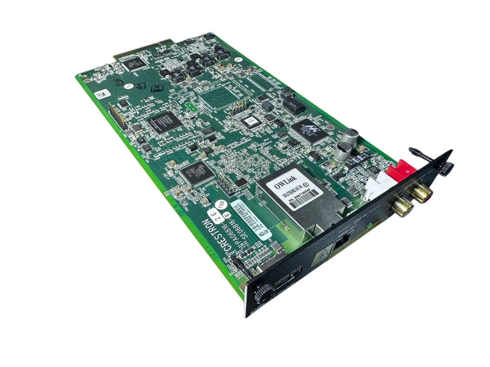 Crestron DMC-S Fiber Optic DM Input Card MMF/SC HDMI Out + Audio Output — photo 2 of 5