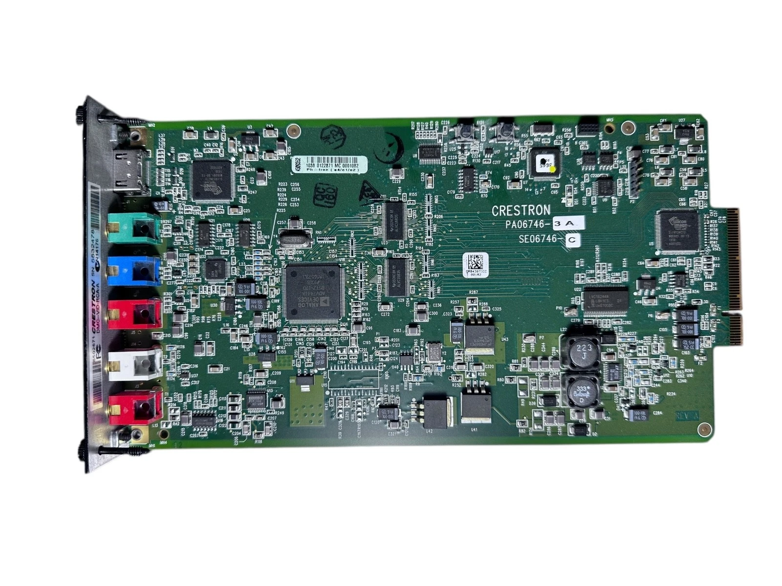 Crestron DMC-VID-RCA-A Analog Video Input Card Component/Composite to HDMI — photo 2 of 4