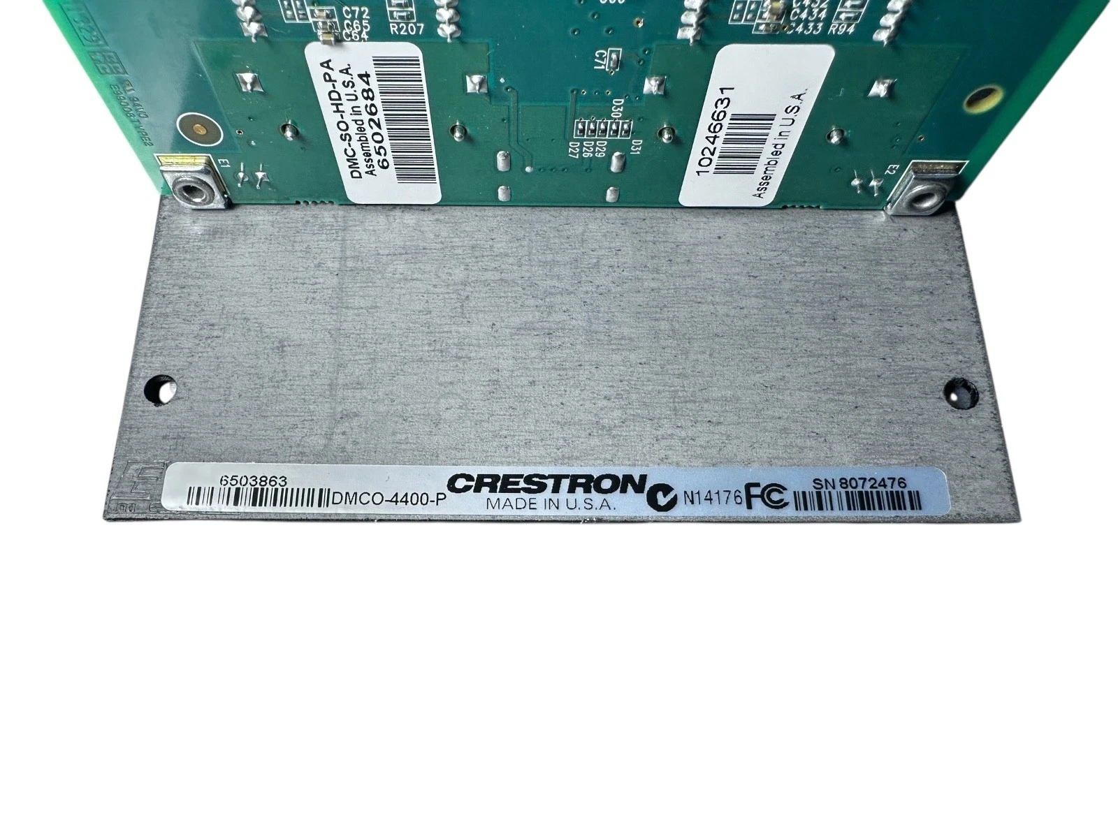 Crestron DMCO-4400-P DigitalMedia Output Card – Tested, Clean — photo 3 of 3