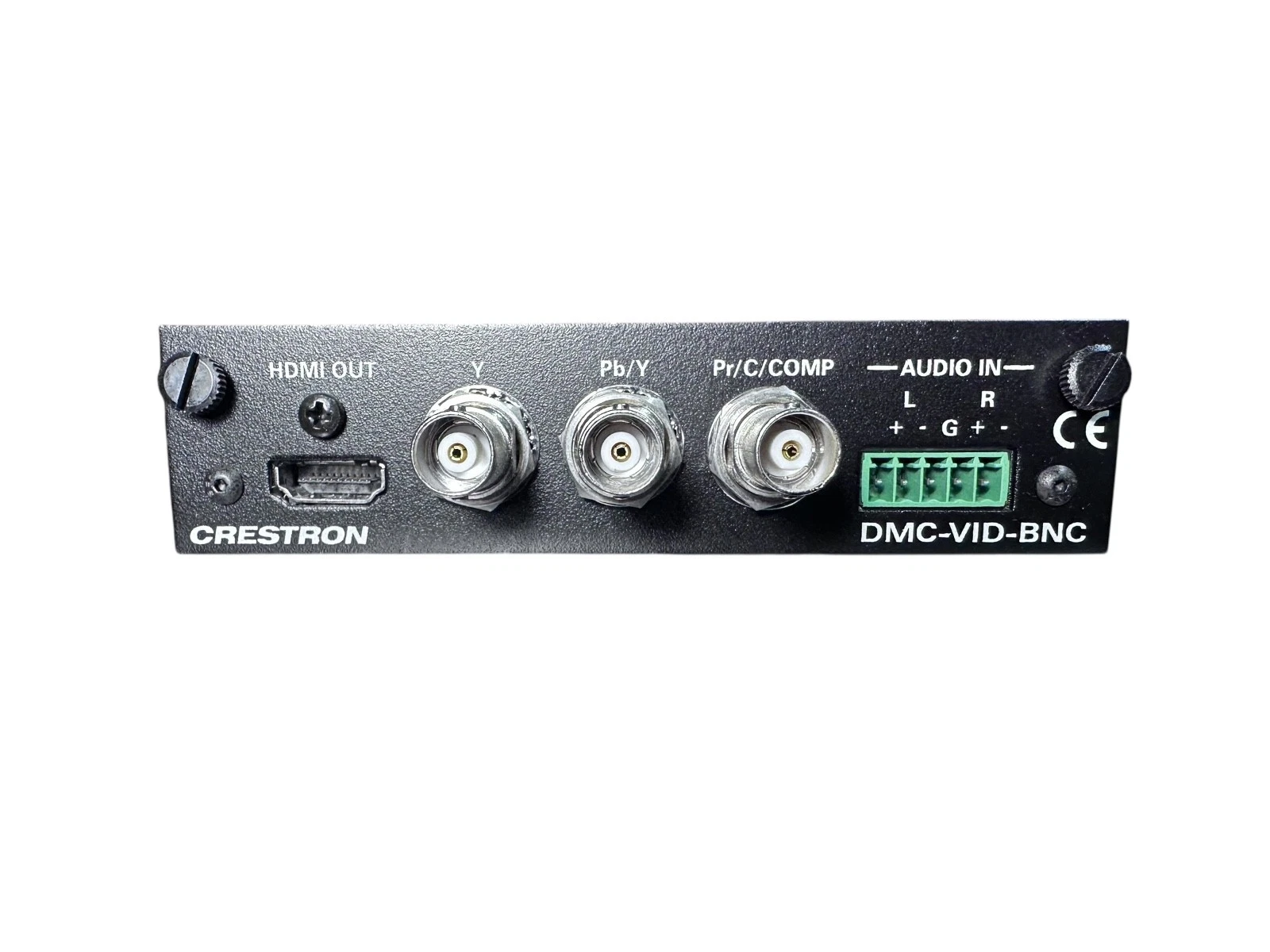 Crestron DMC-VID-BNC DigitalMedia Input Card – Component / Composite + Audio