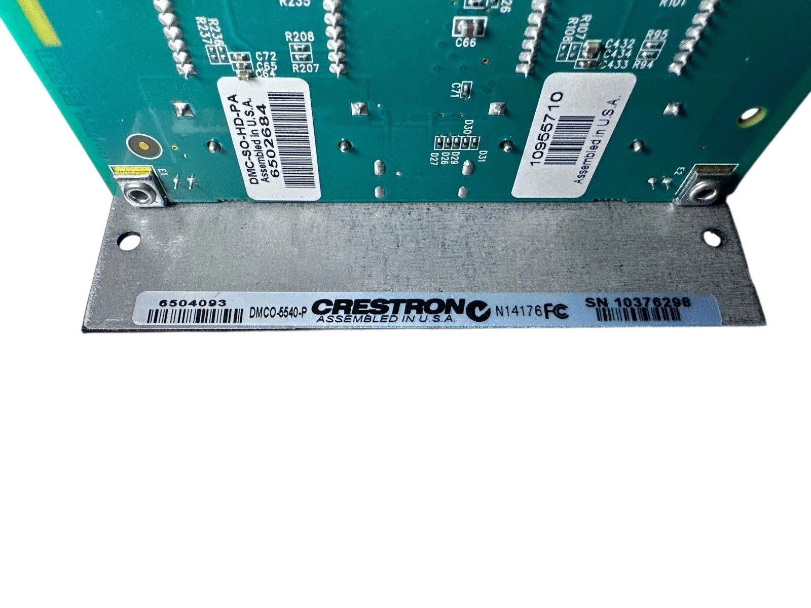 Crestron DMCO-5540 4-Port DM Output & 2-Port Fiber MMF/SC Output Card – Tested — photo 3 of 4