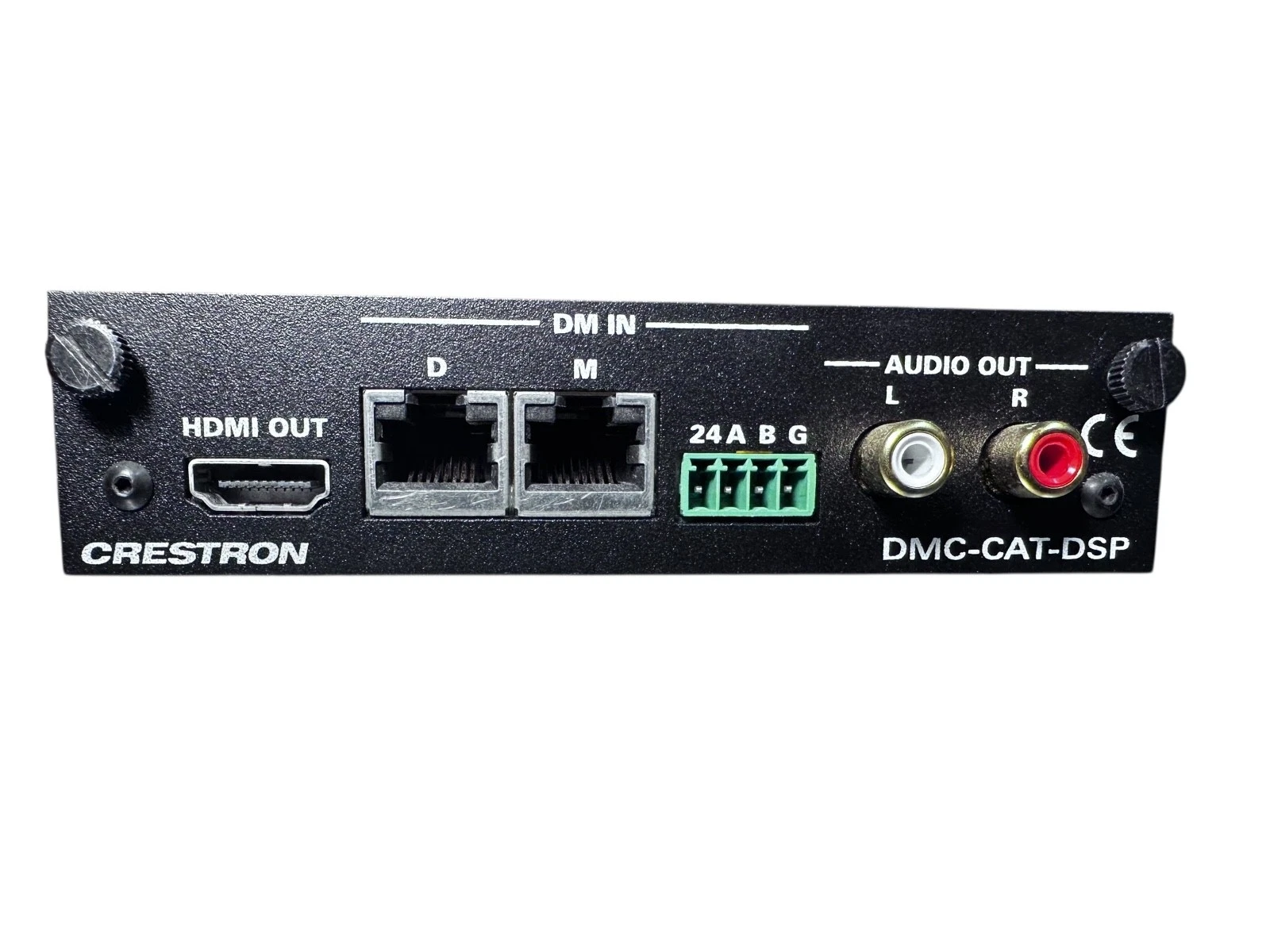 Crestron DMC-CAT-DSP DigitalMedia CAT Input Card w/ HDMI Out & Audio – Tested