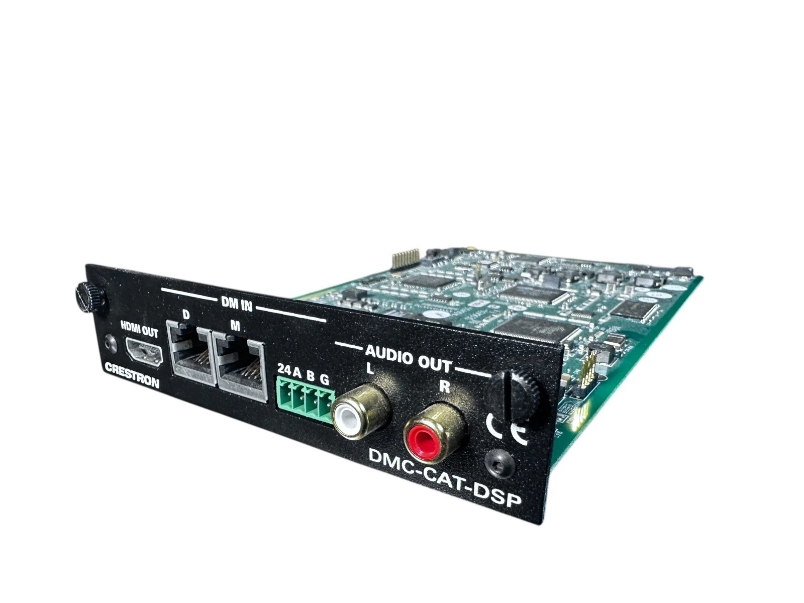Crestron DMC-CAT-DSP DigitalMedia CAT Input Card w/ HDMI Out & Audio – Tested — photo 2 of 4