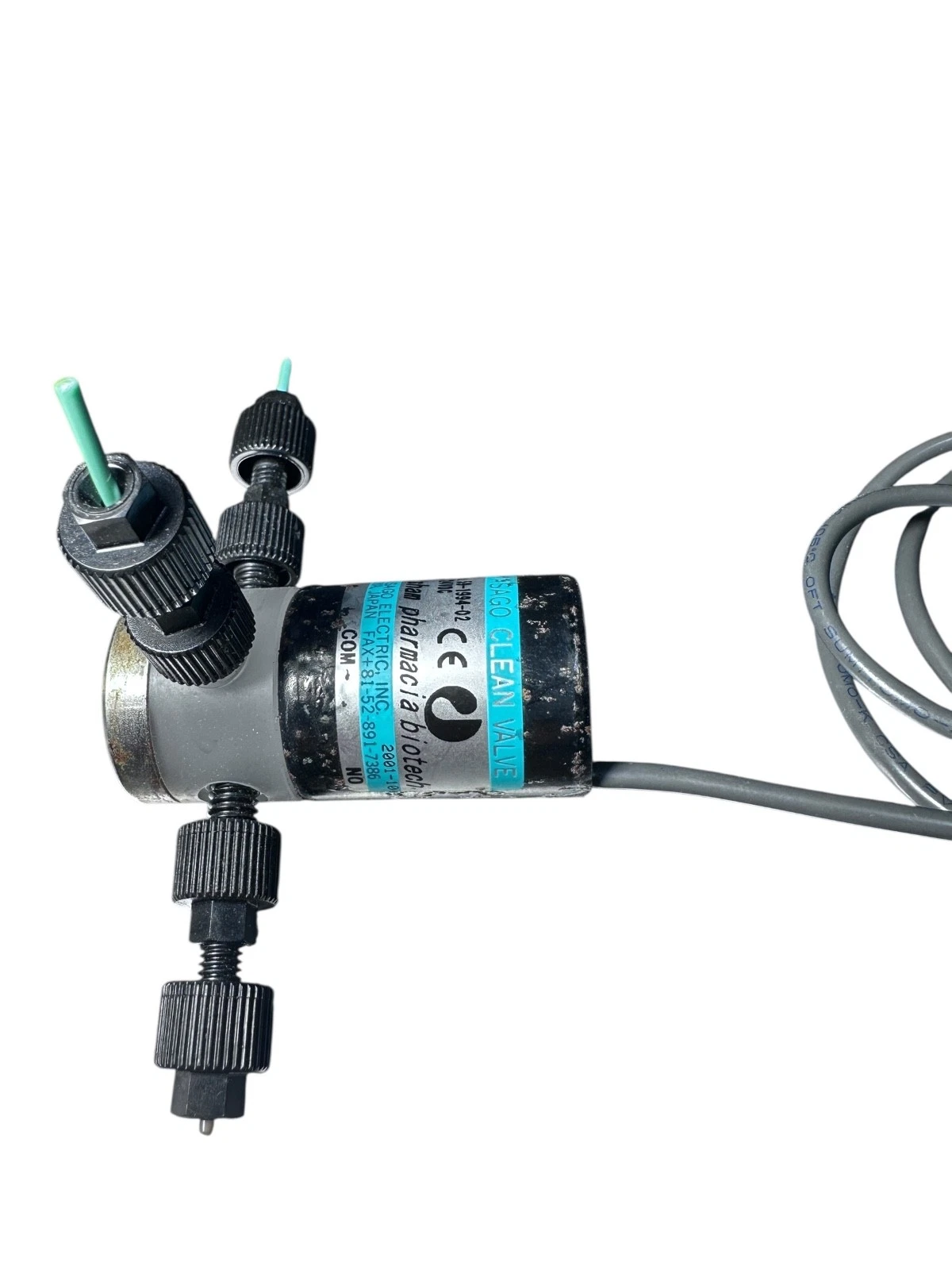 Takasago Clean Valve 24VDC for GE Amersham ÄKTA Prime FPLC System – Tested Worki — photo 2 of 4