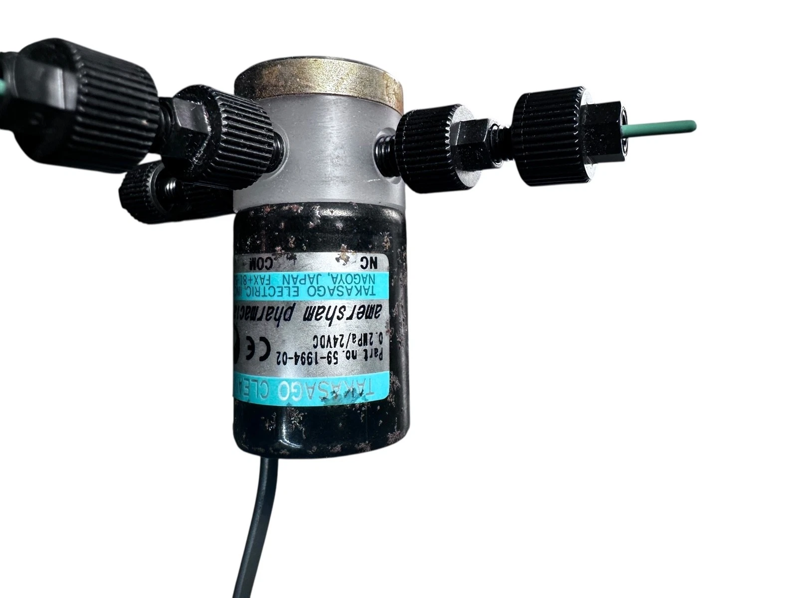 Takasago Clean Valve 24VDC for GE Amersham ÄKTA Prime FPLC System – Tested Worki — photo 4 of 4