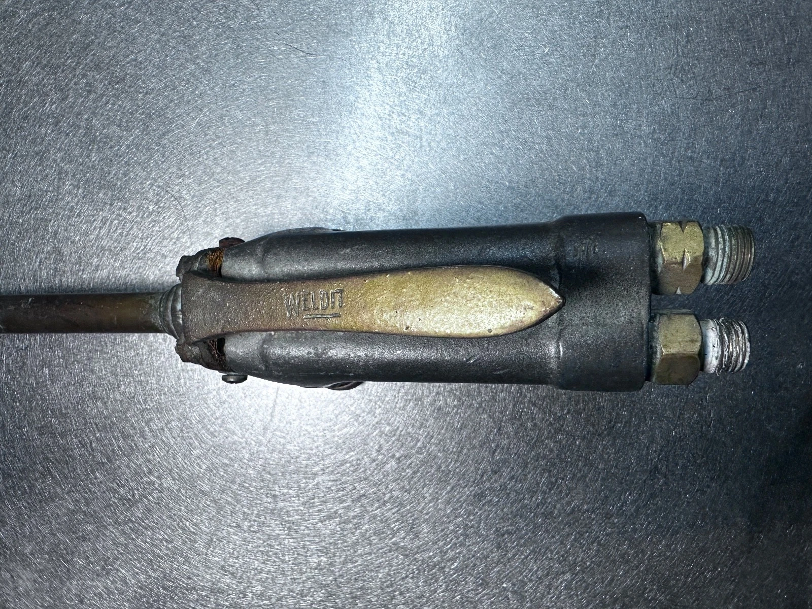 Vintage Torch Handle – “Weldit Air / Gas” Markings – Model O-47-0 — photo 2 of 5