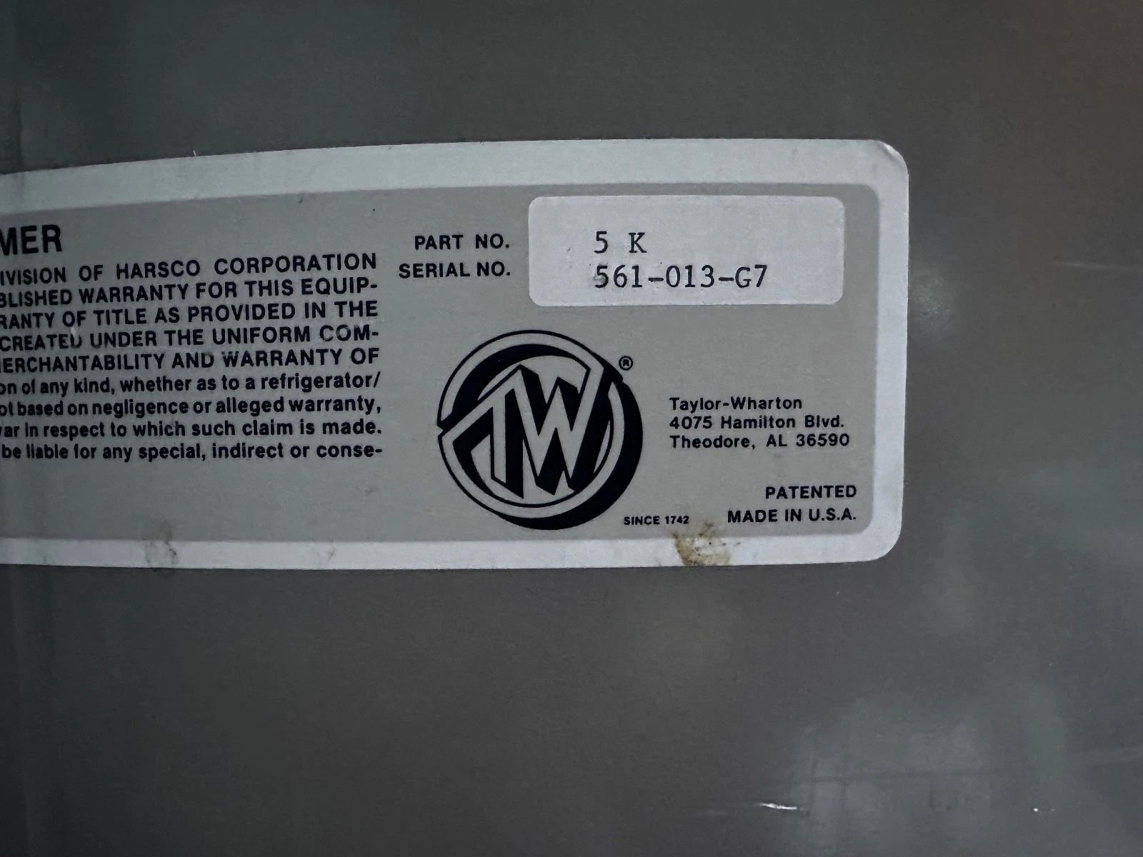 Taylor-Wharton K Series 5K Cryogenic Liquid Nitrogen Storage Tank Dewar — photo 2 of 8