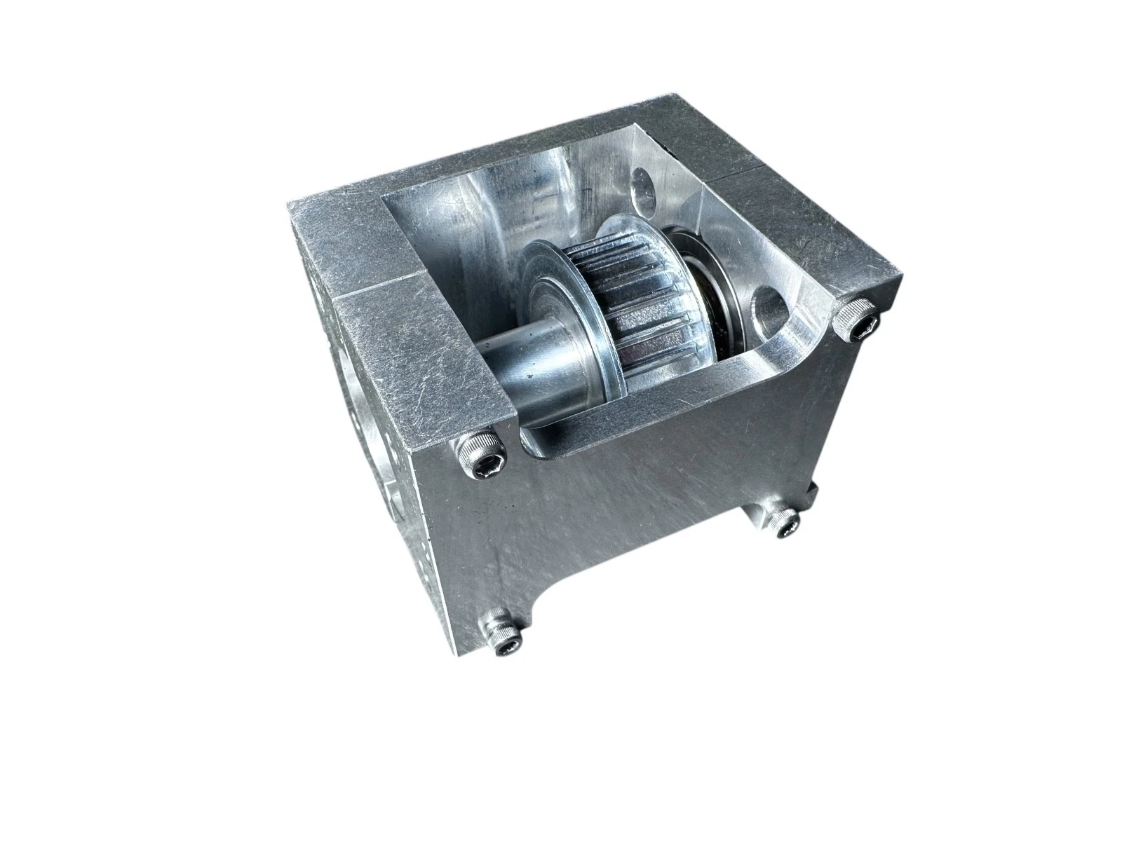Beckman Biomek NXP SPAN-8 End Pulley Assembly Idler Opposite Motor
