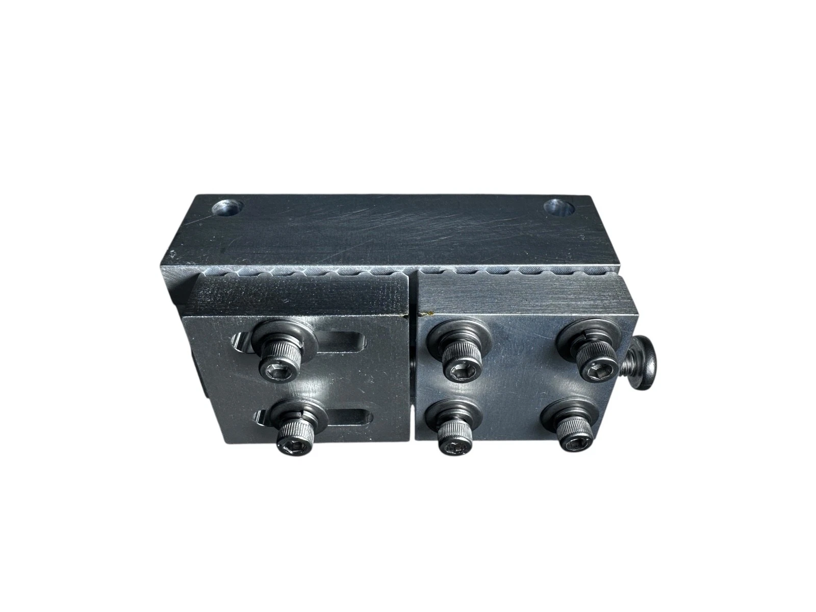 Beckman Biomek NXP SPAN-8 Belt Clamp / Belt Pinch Block Assembly — photo 4 of 7