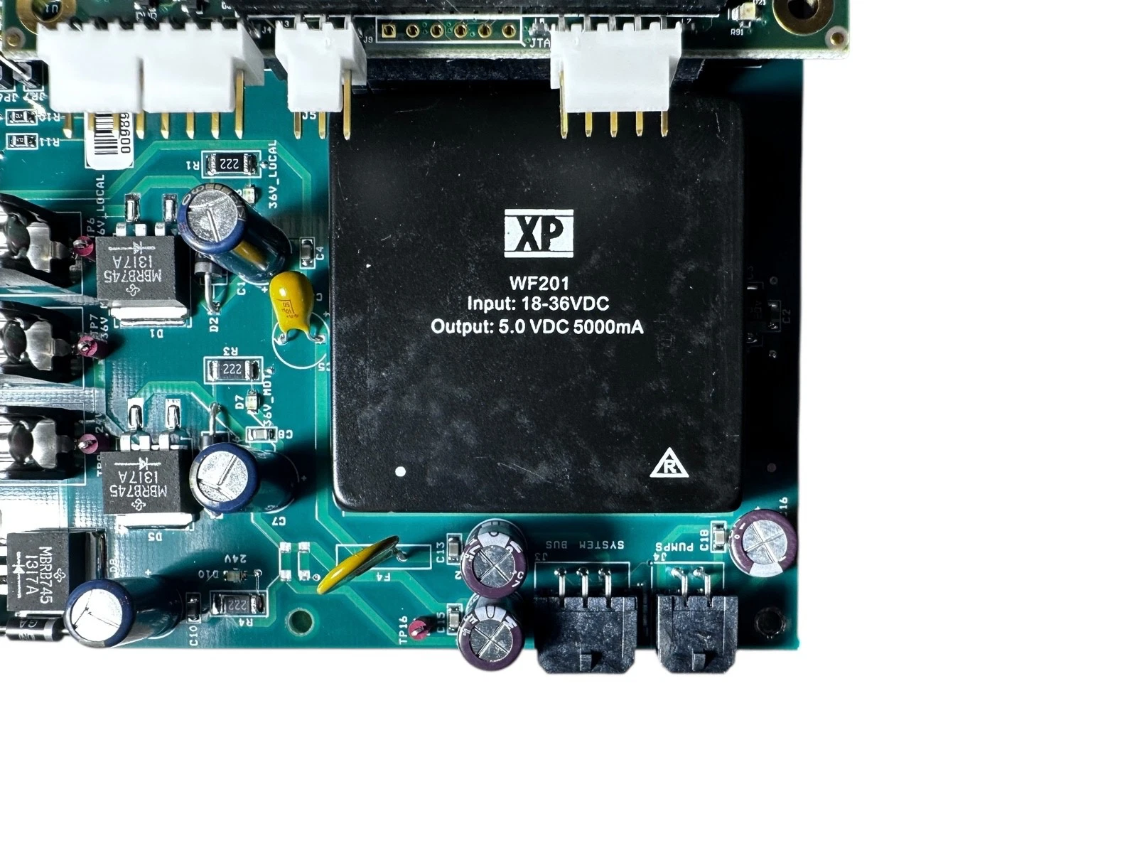Beckman Biomek NXP SPAN-8 Main Control Board P/N 989425 Rev AC — photo 5 of 8
