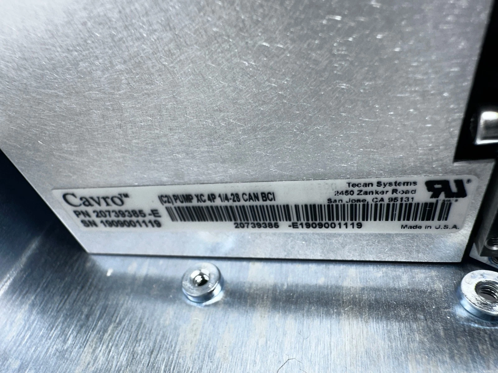 Beckman Coulter Biomek NXP 8-Channel Syringe Pump Assembly – Low Use — photo 7 of 12