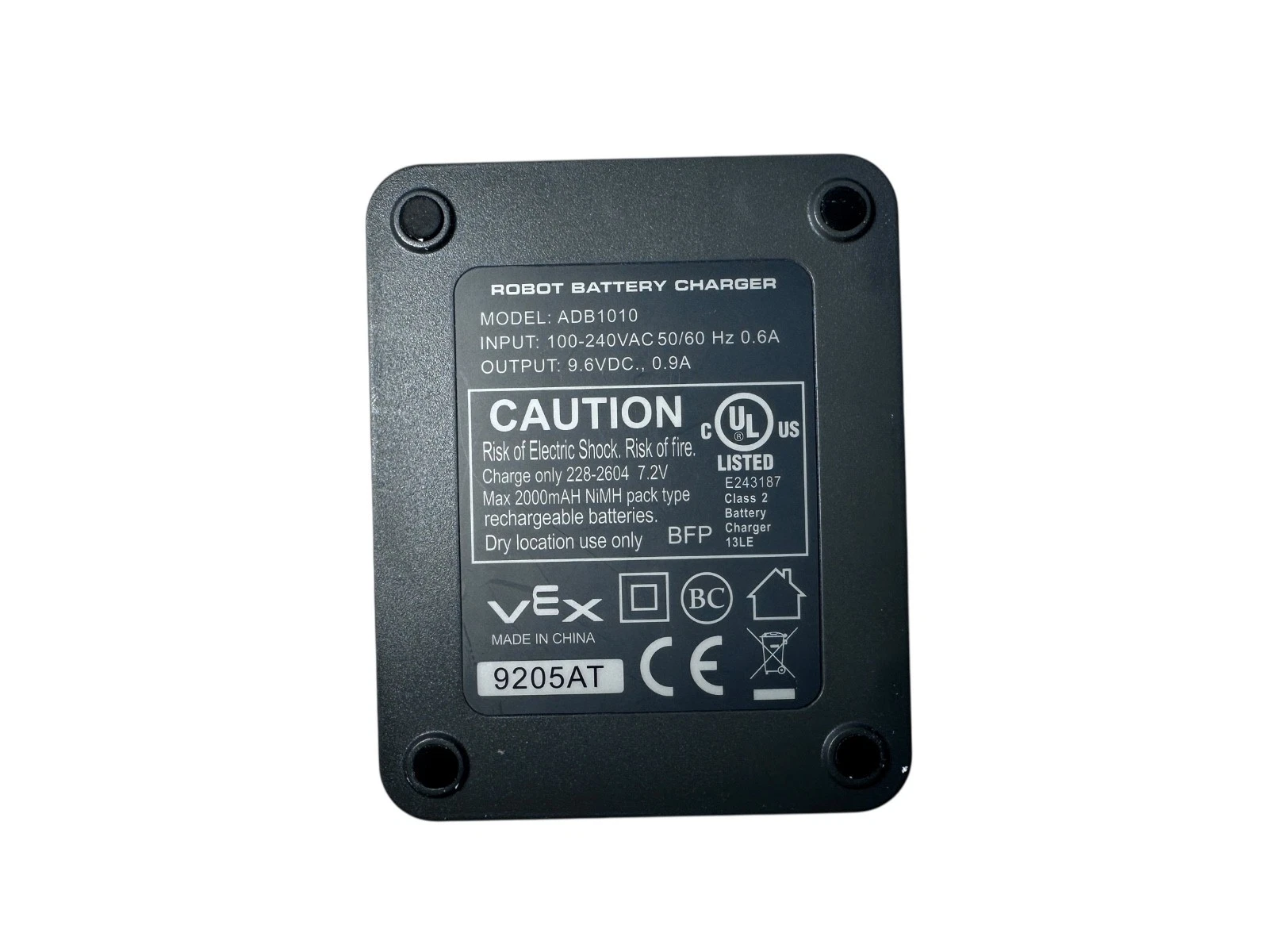 VEX IQ Robot Battery Charger ADB1010 – Tested & Working – Includes Power Cord — photo 2 of 4