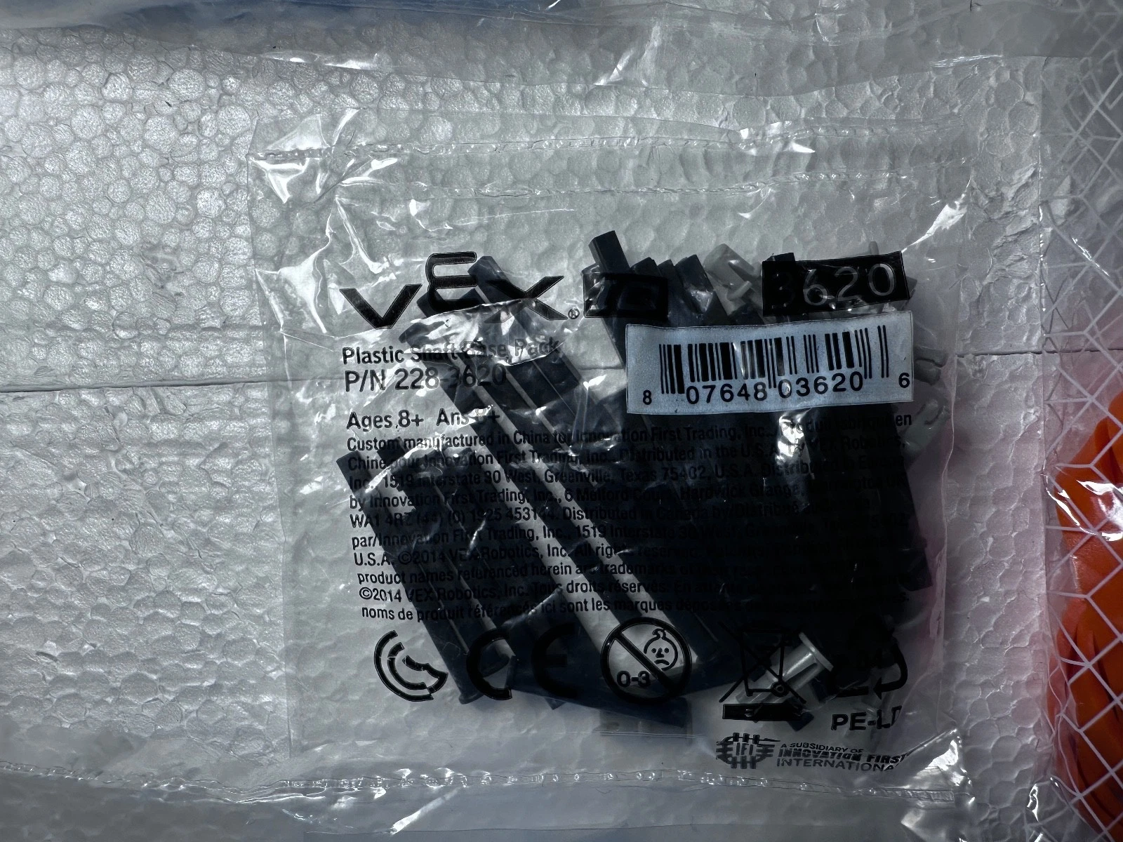 VEX IQ New Old Stock Parts Lot – Connectors, Pulleys, Bands, Cables – Sealed — photo 11 of 14