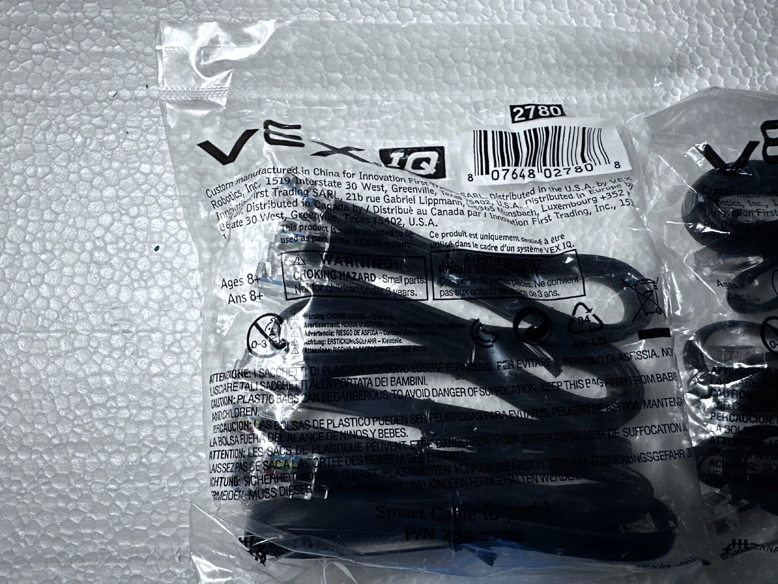 VEX IQ New Old Stock Parts Lot – Connectors, Pulleys, Bands, Cables – Sealed — photo 14 of 14