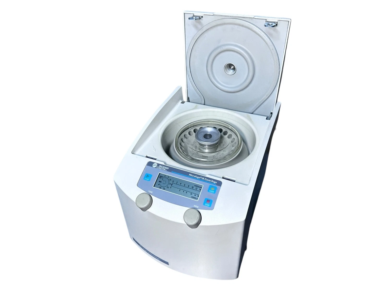 Beckman Microfuge 18 Centrifuge | Quiet Operation | Spins Up to Speed | Tested